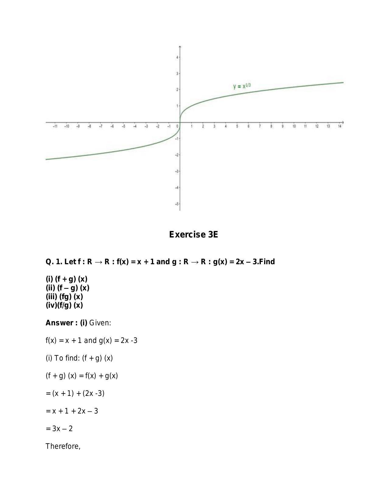 Chapter 3: Functions: RS Aggarwal Class 11 Solutions  - Page 46