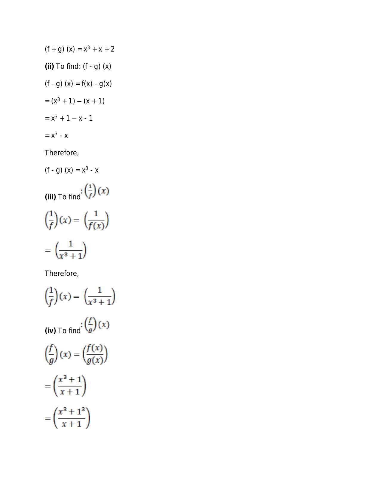 Chapter 3: Functions: RS Aggarwal Class 11 Solutions  - Page 50