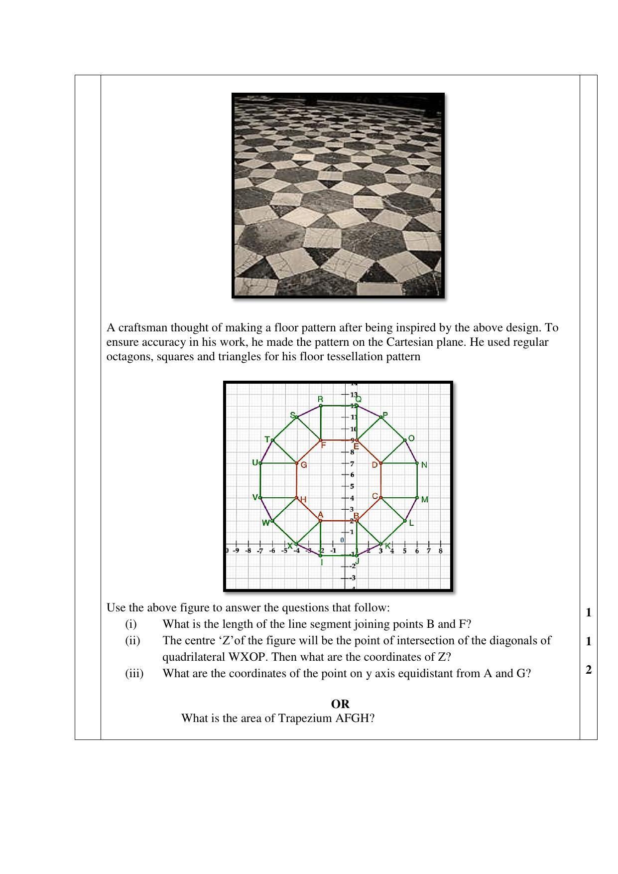 CBSE Class 10 Mathematics (Standard) Sample Papers 2023 - Page 8