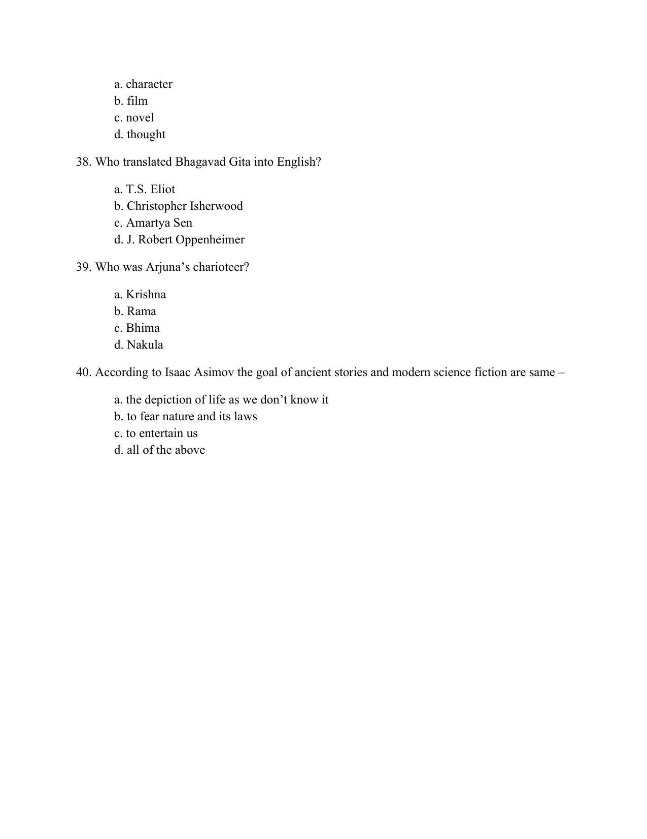 JAC Board 2023 Class 12th Arts Model Paper - Page 20