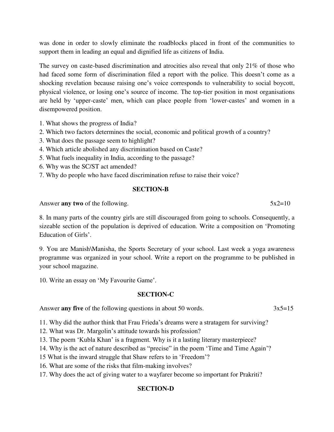 JAC Board 2023 Class 12th Arts Model Paper - Page 23