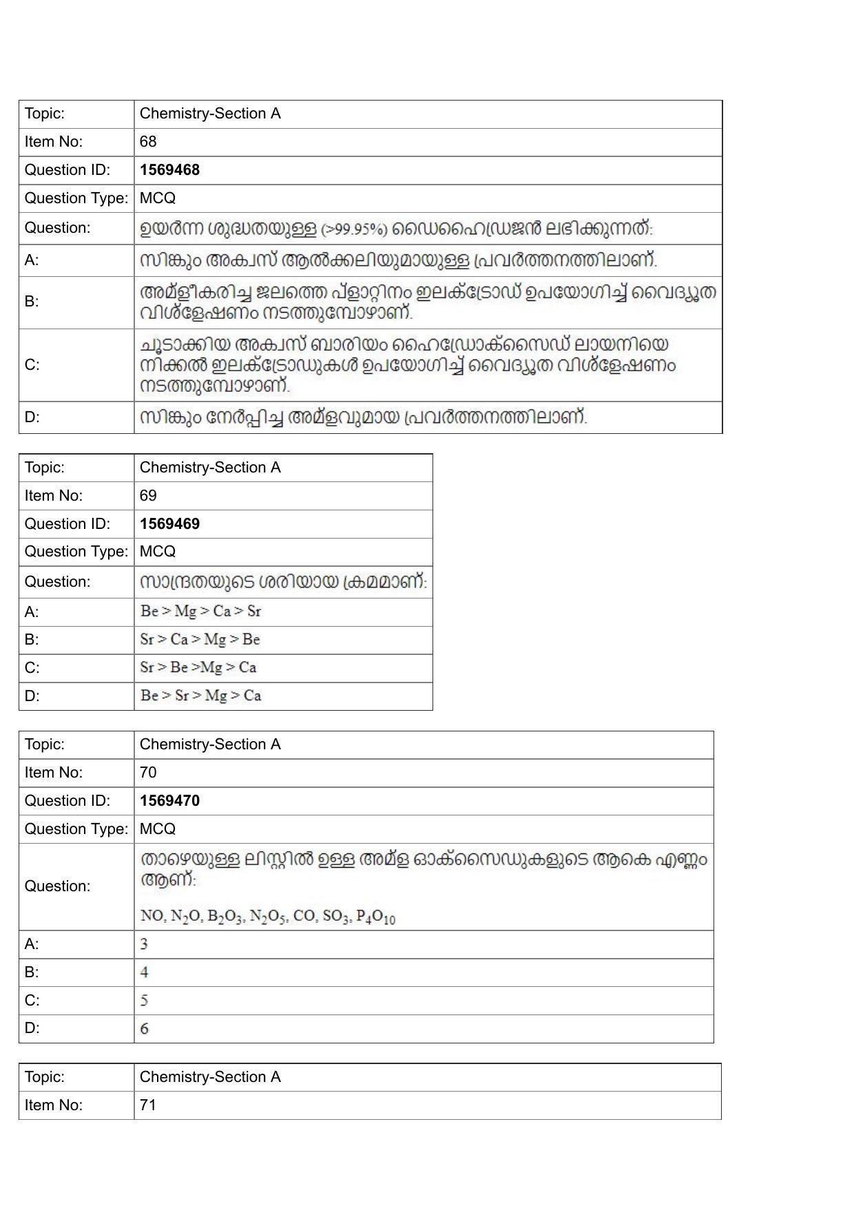 JEE Mains 2022: BTech Malayalam (Shift 2) 25-07-2022 Question Paper - Page 24