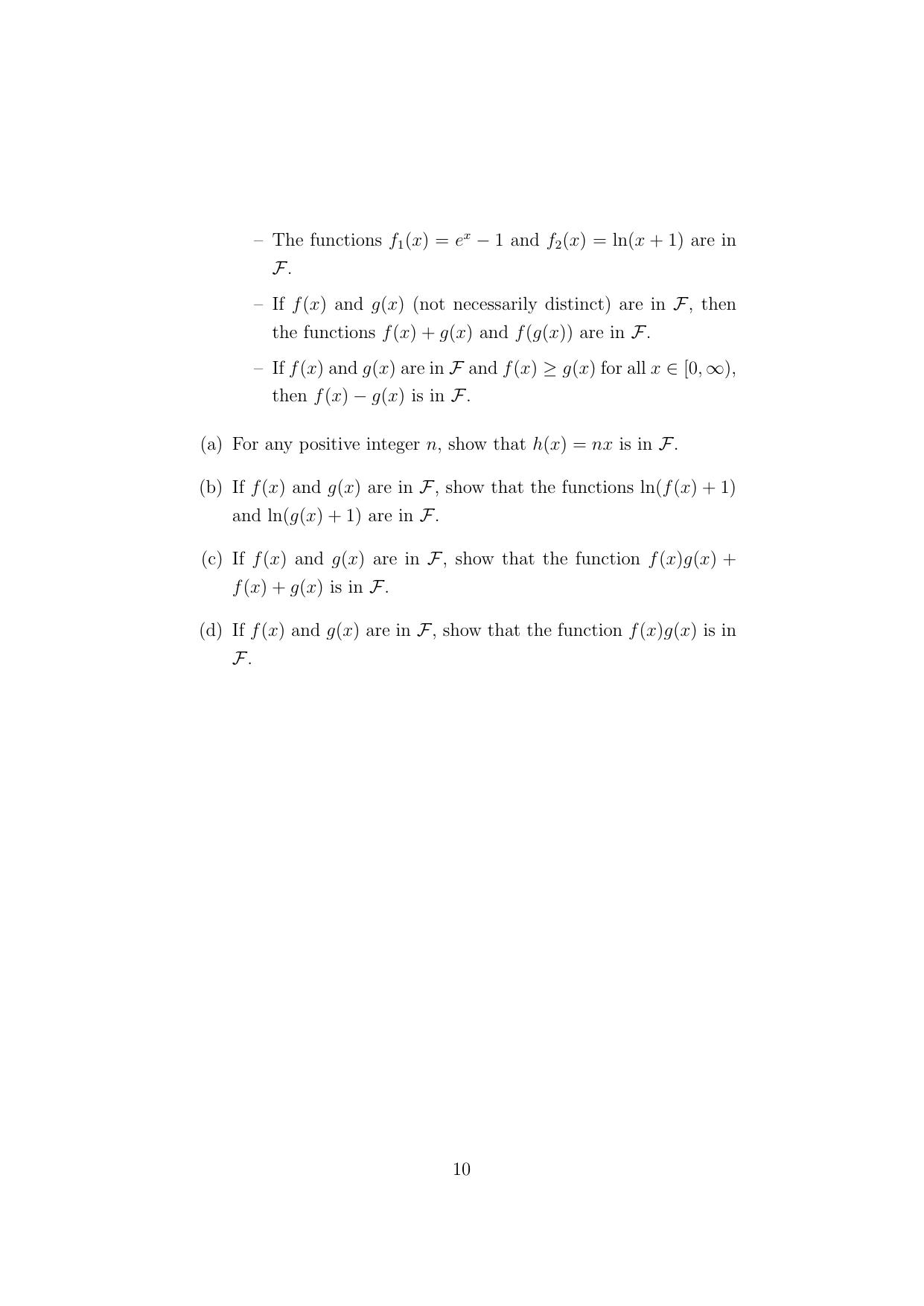 ISI Admission Test M.S.(QE) - Quantitative Economics (PEB) 2024 Sample Paper - Page 10