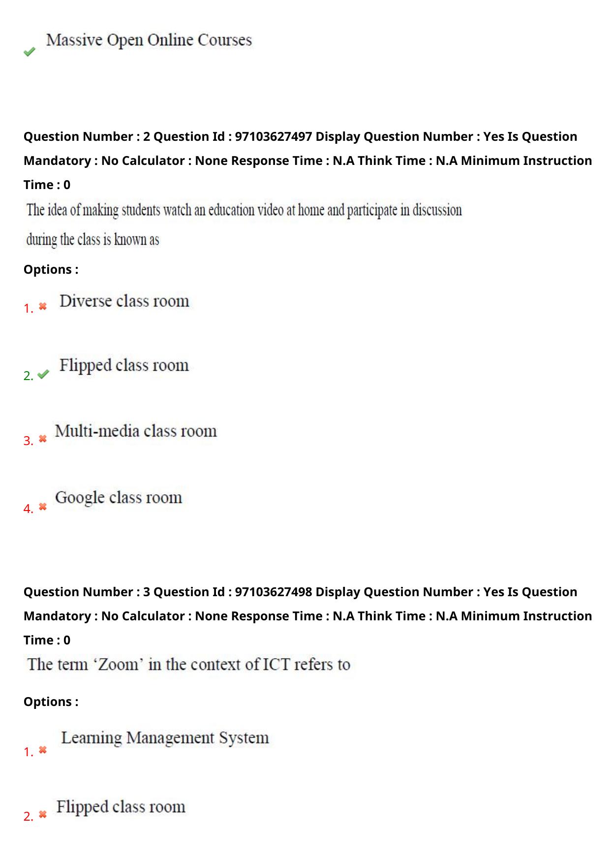 AP RCET 2024 Chemical Sciences Question Paper - Page 3