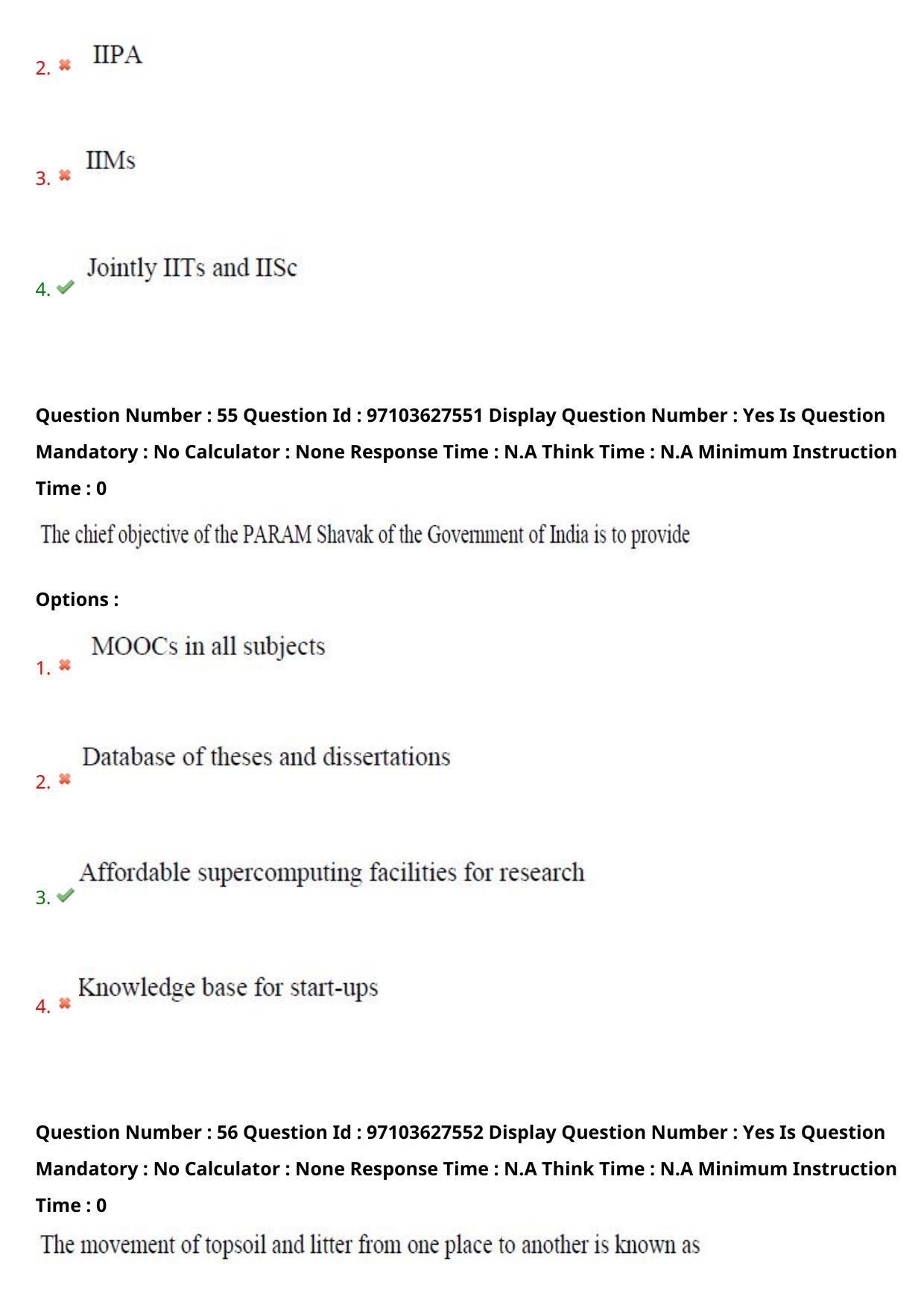 AP RCET 2024 Chemical Sciences Question Paper - Page 36