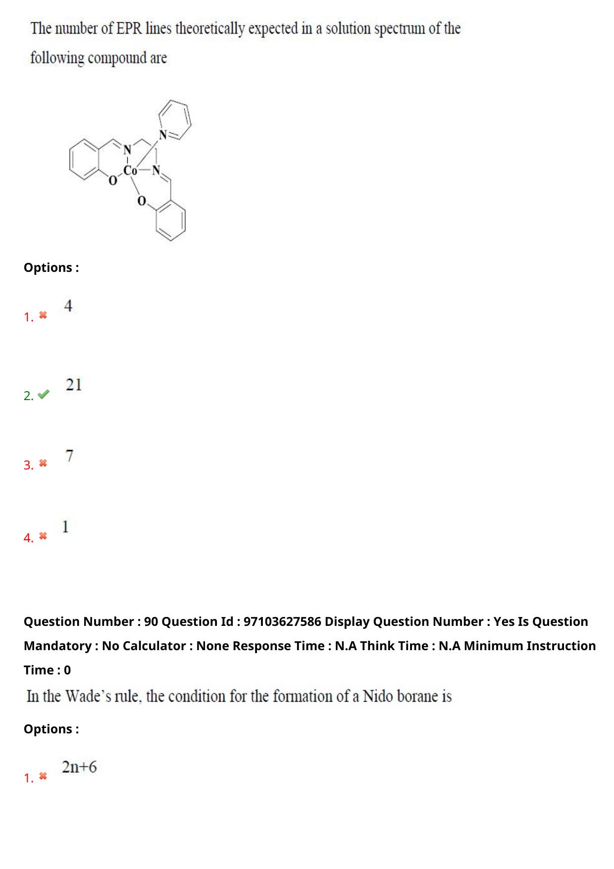 AP RCET 2024 Chemical Sciences Question Paper - Page 60