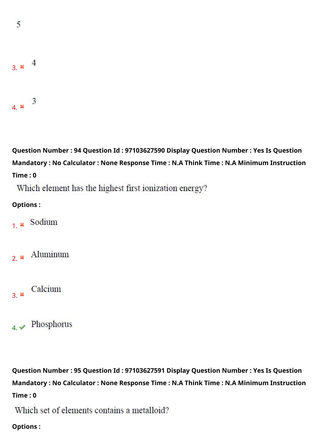AP RCET 2024 Chemical Sciences Question Paper - Page 63