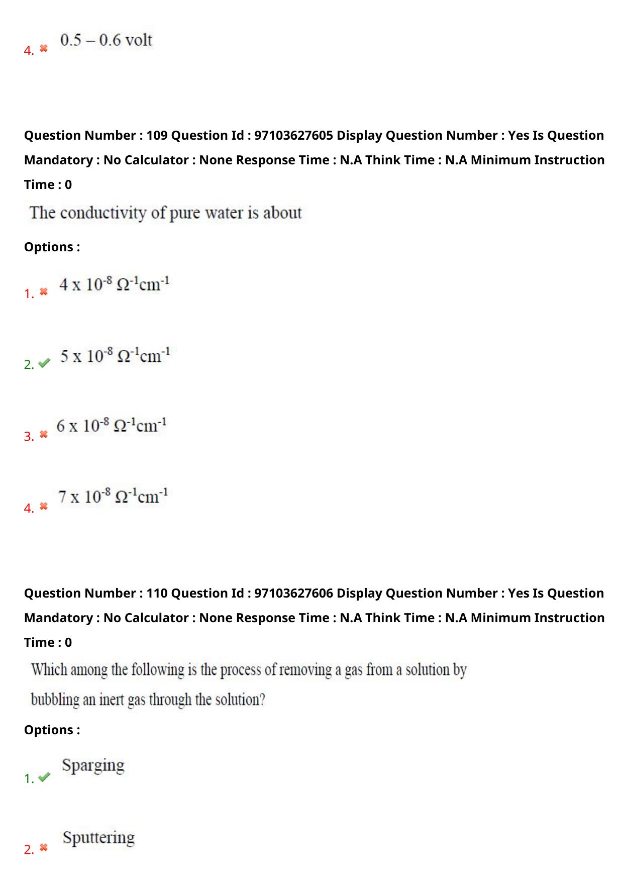 AP RCET 2024 Chemical Sciences Question Paper - Page 72