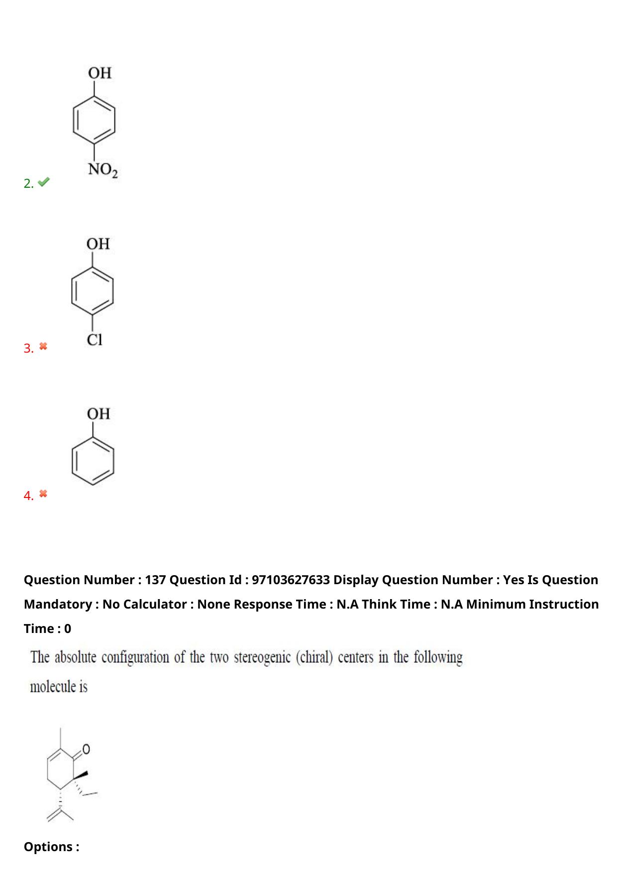 AP RCET 2024 Chemical Sciences Question Paper - Page 88