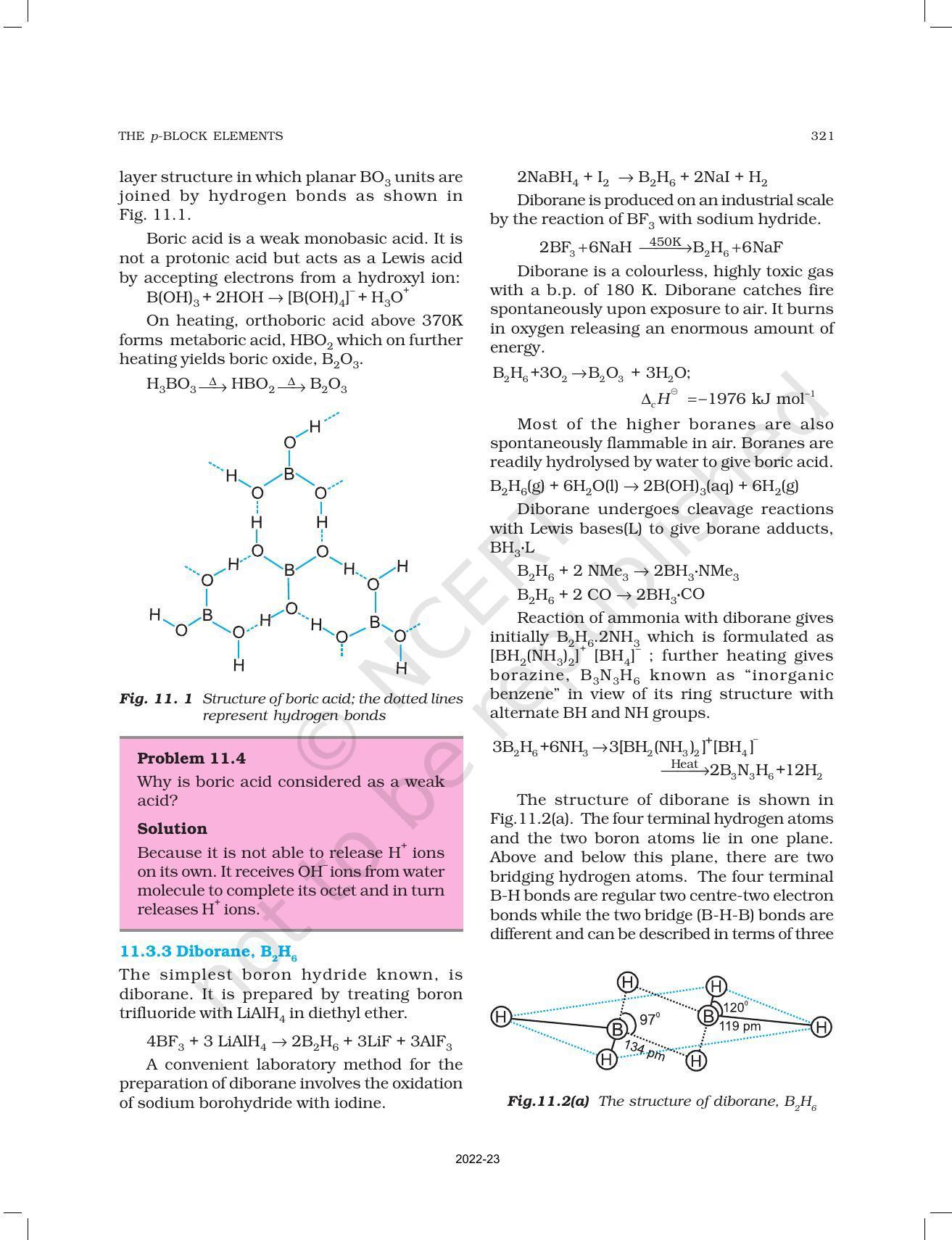 NCERT Book for Class 11 Chemistry Chapter 11 The p-Block Elements - Page 7