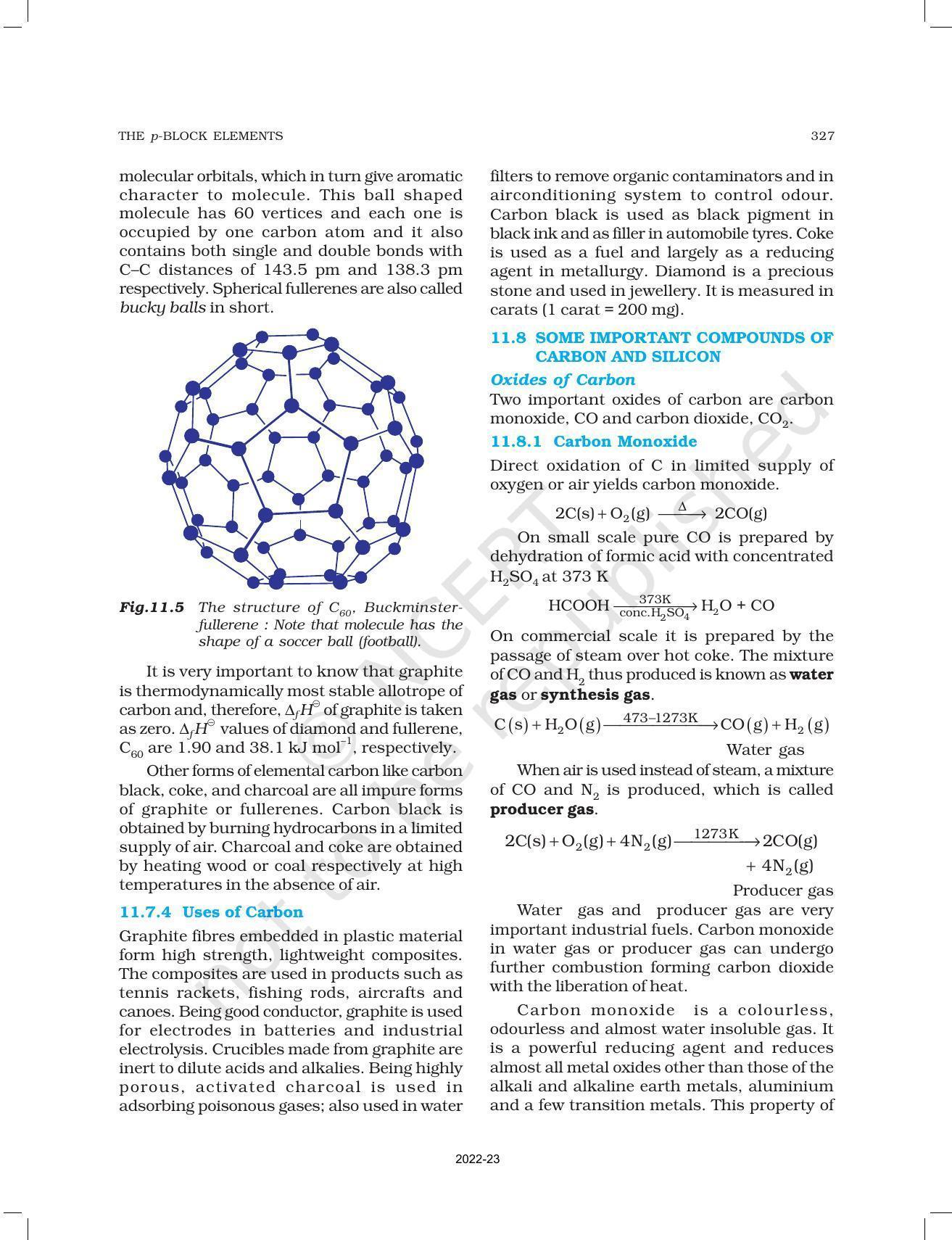 NCERT Book for Class 11 Chemistry Chapter 11 The p-Block Elements - Page 13