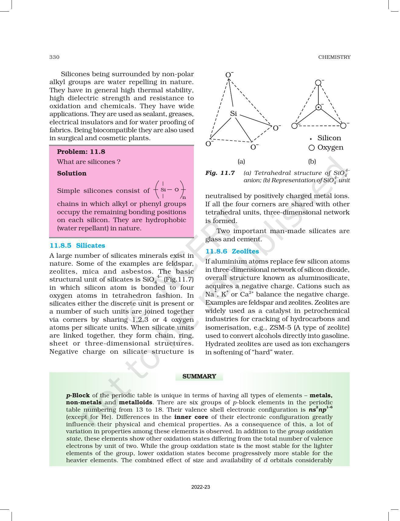 NCERT Book for Class 11 Chemistry Chapter 11 The p-Block Elements - Page 16
