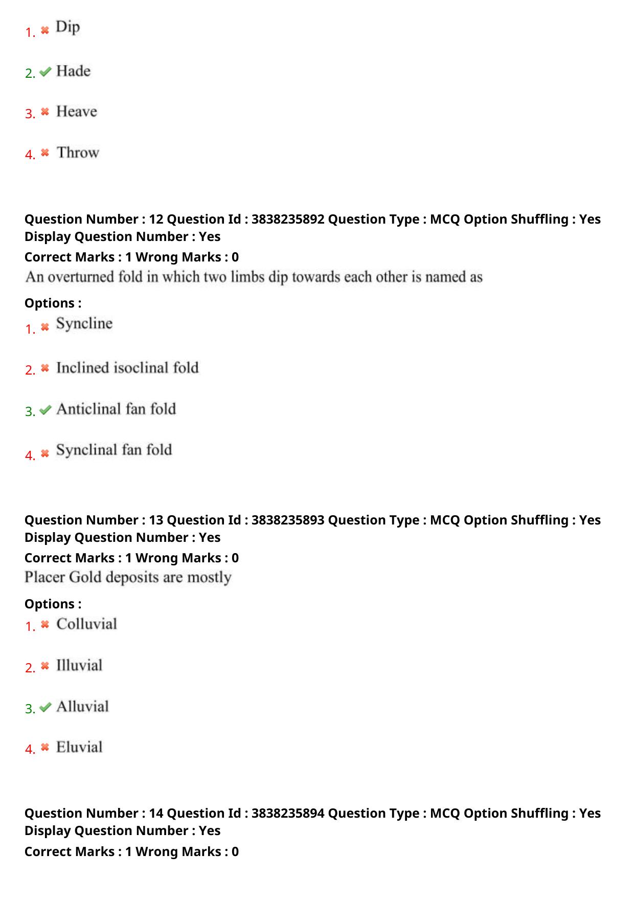 TS PGECET 2024: Mining Engineering Question Papers with Answer - Page 7