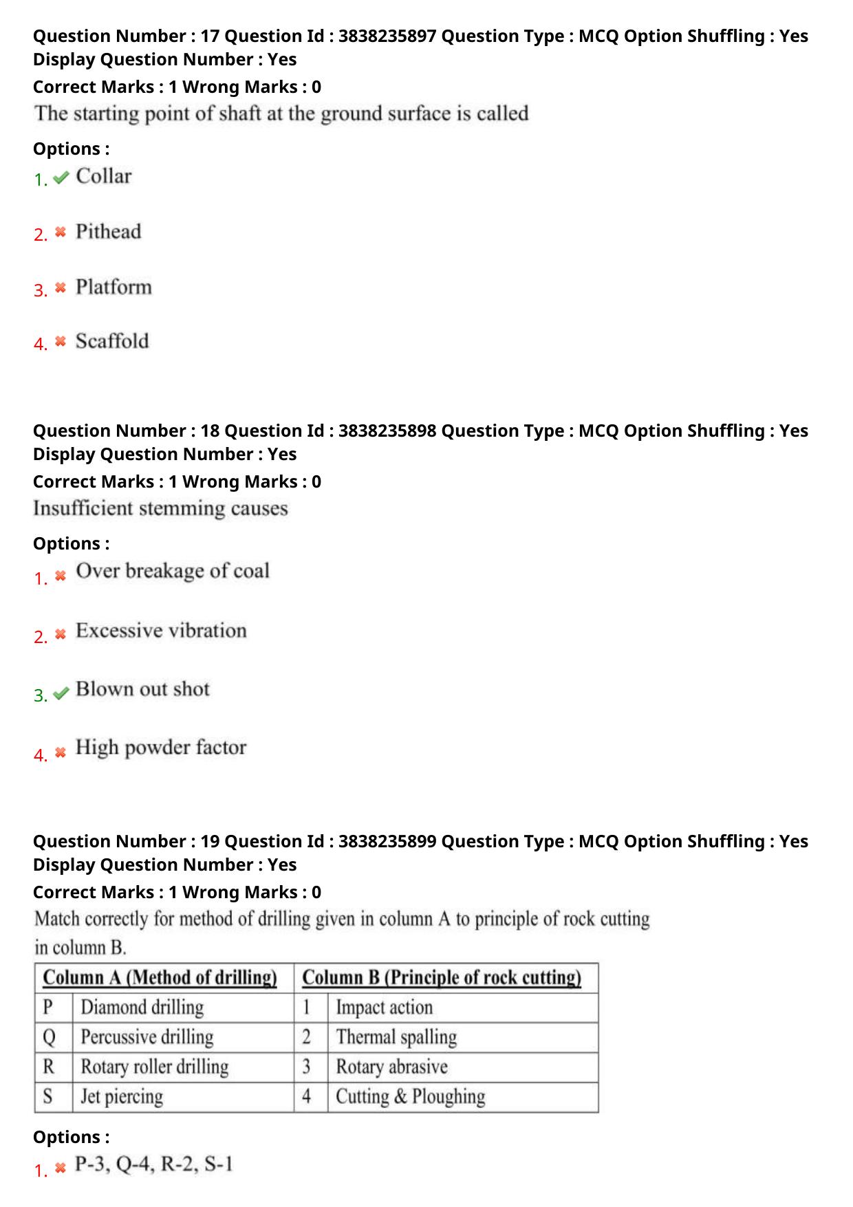 TS PGECET 2024: Mining Engineering Question Papers with Answer - Page 9