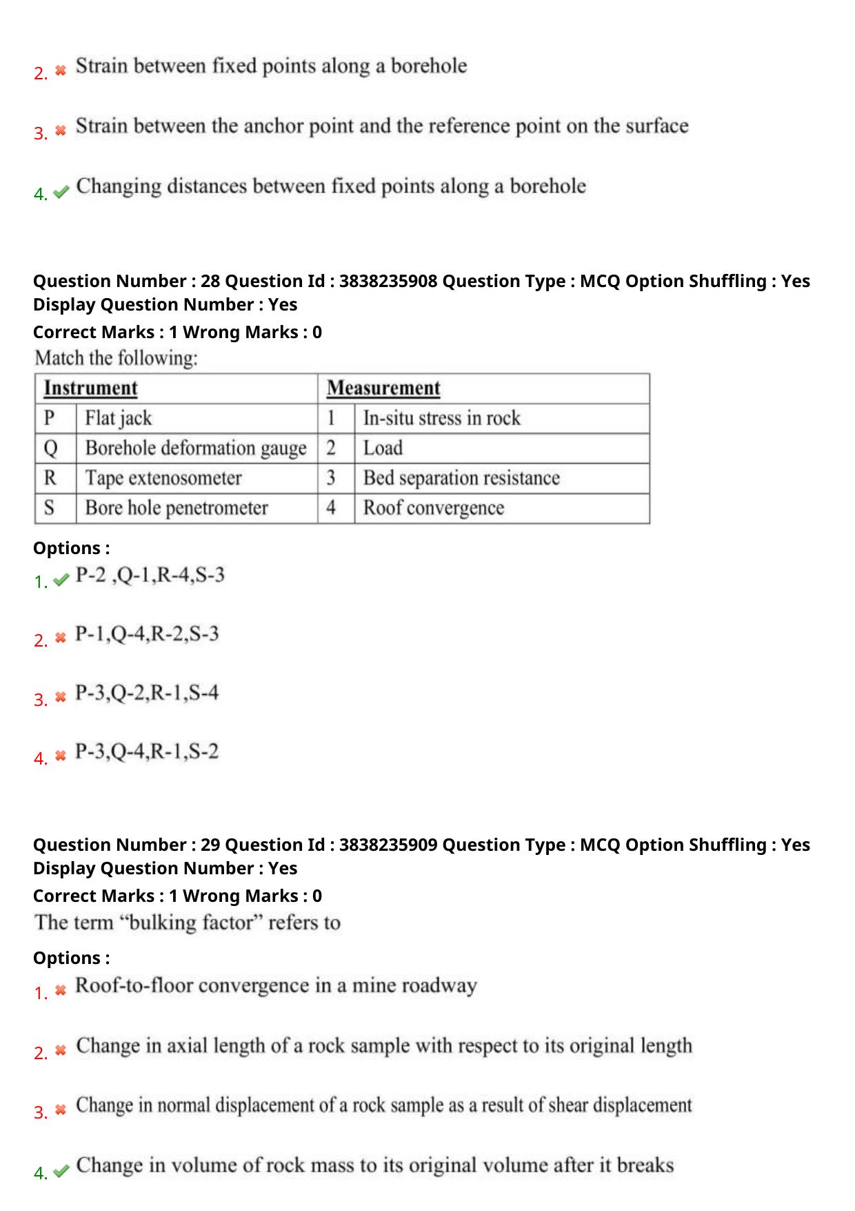 TS PGECET 2024: Mining Engineering Question Papers with Answer - Page 13