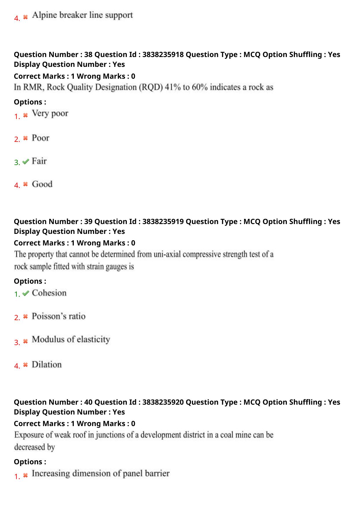 TS PGECET 2024: Mining Engineering Question Papers with Answer - Page 17