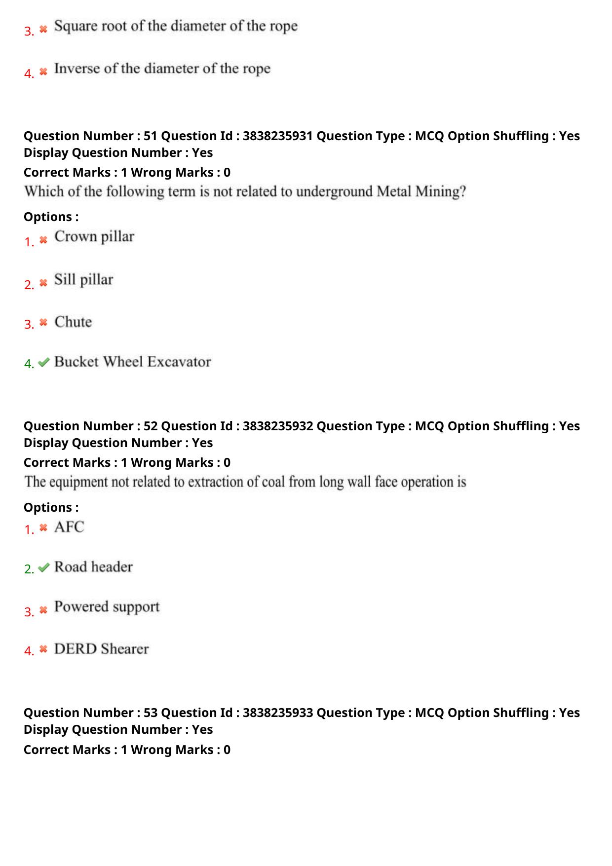 TS PGECET 2024: Mining Engineering Question Papers with Answer - Page 22