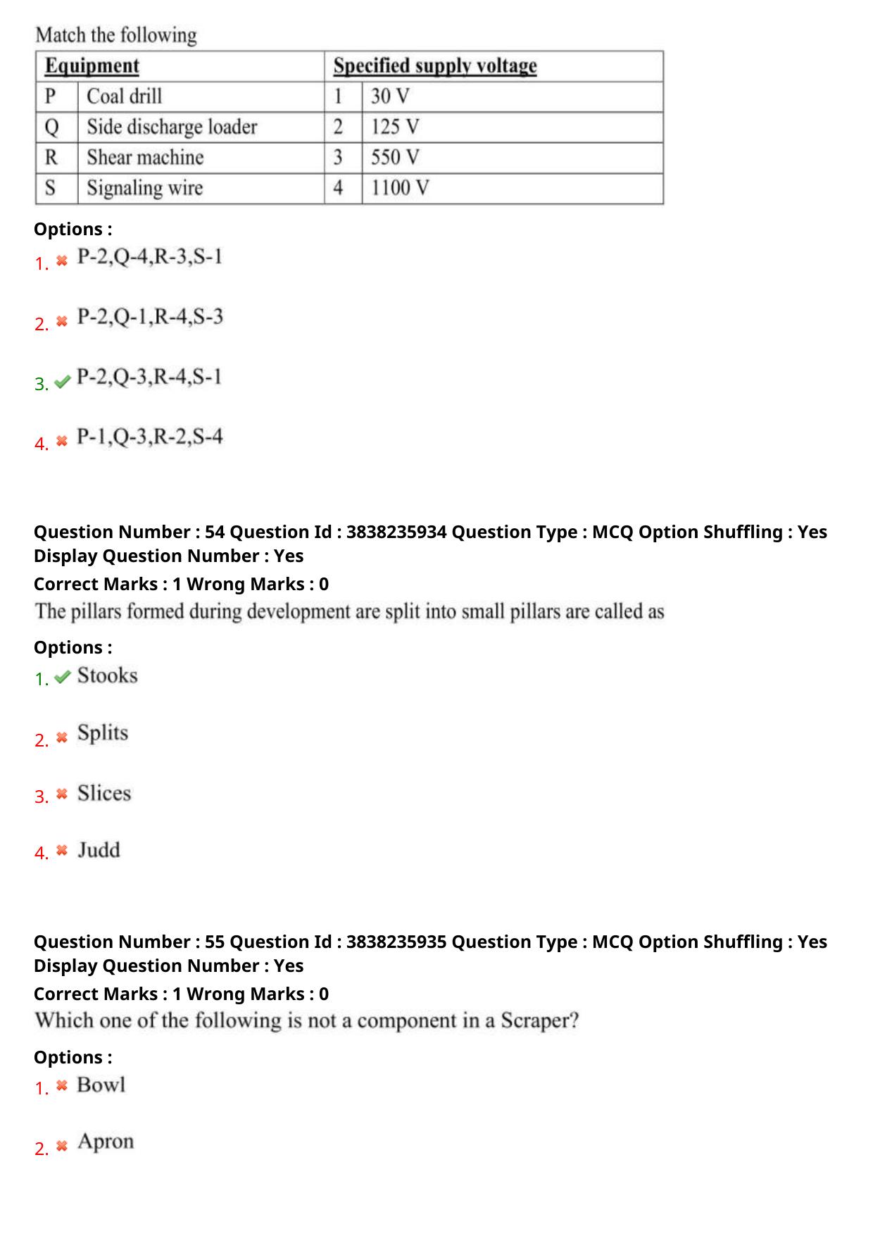 TS PGECET 2024: Mining Engineering Question Papers with Answer - Page 23