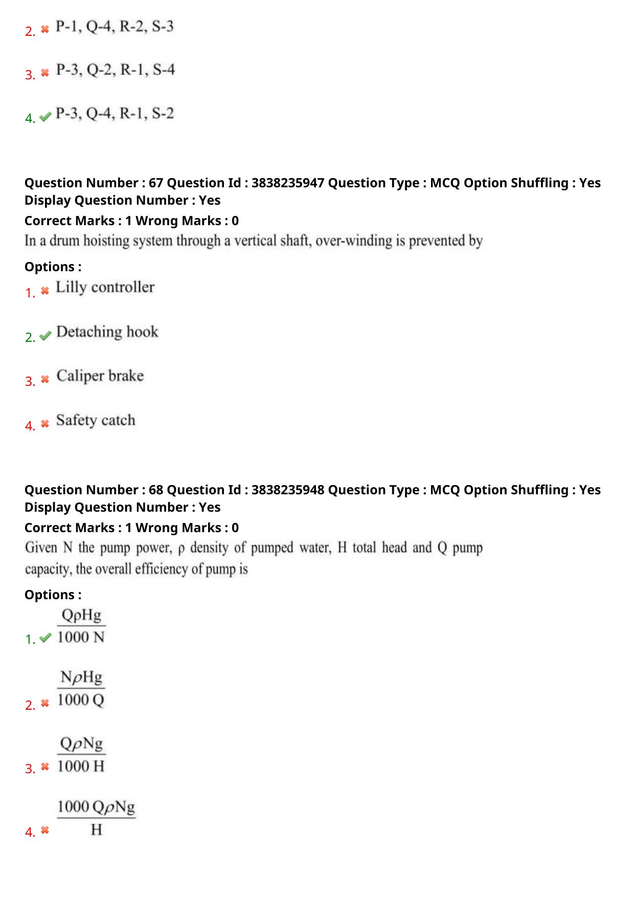 TS PGECET 2024: Mining Engineering Question Papers with Answer - Page 28