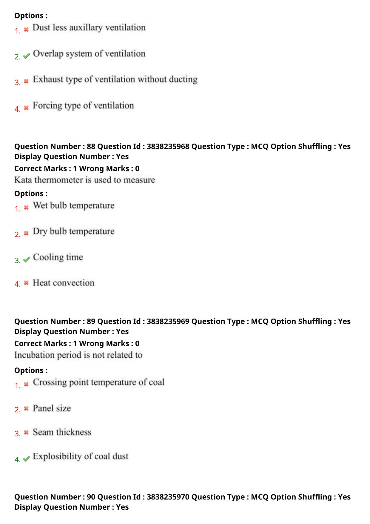TS PGECET 2024: Mining Engineering Question Papers with Answer - Page 36