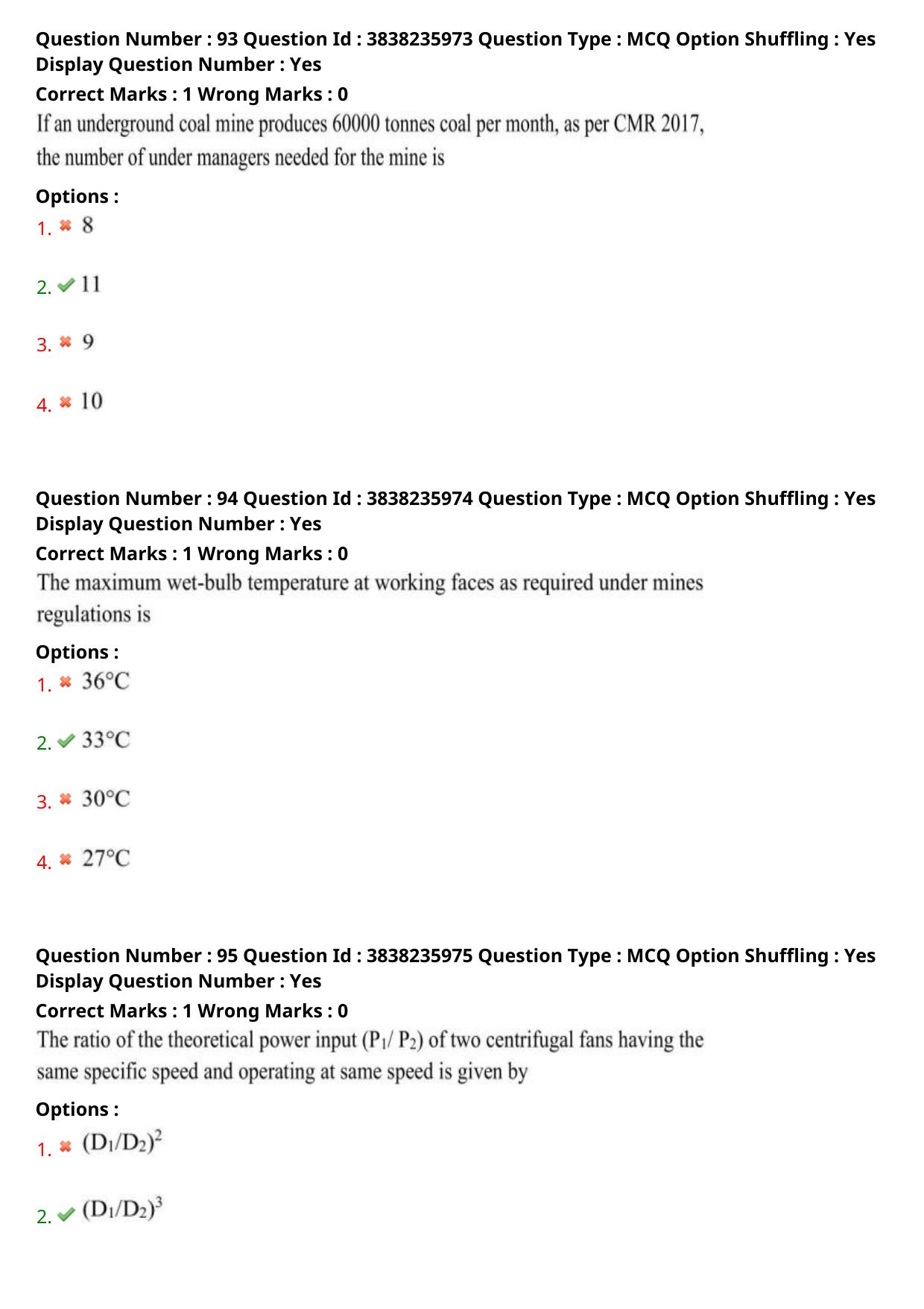 TS PGECET 2024: Mining Engineering Question Papers with Answer - Page 38
