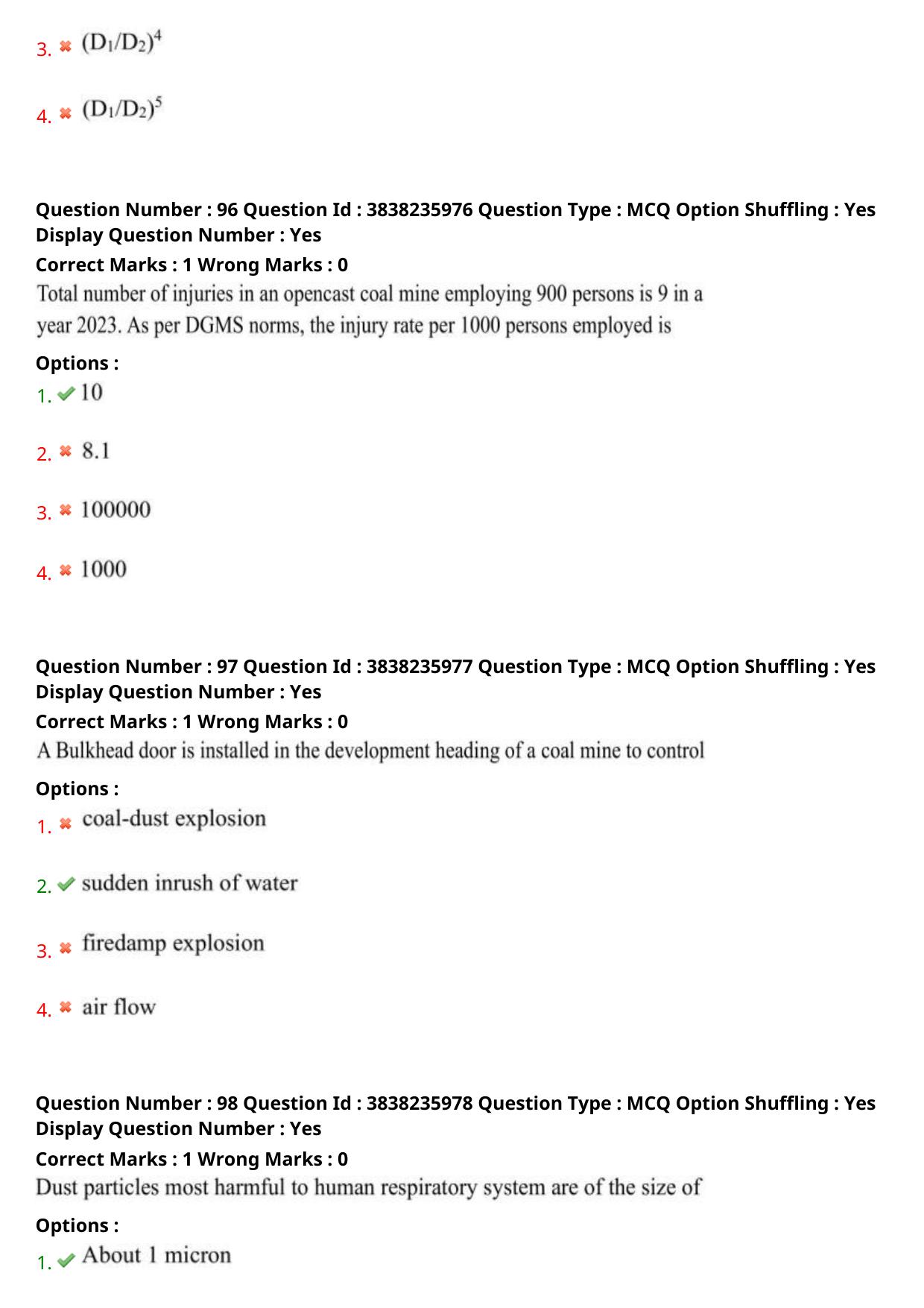 TS PGECET 2024: Mining Engineering Question Papers with Answer - Page 39