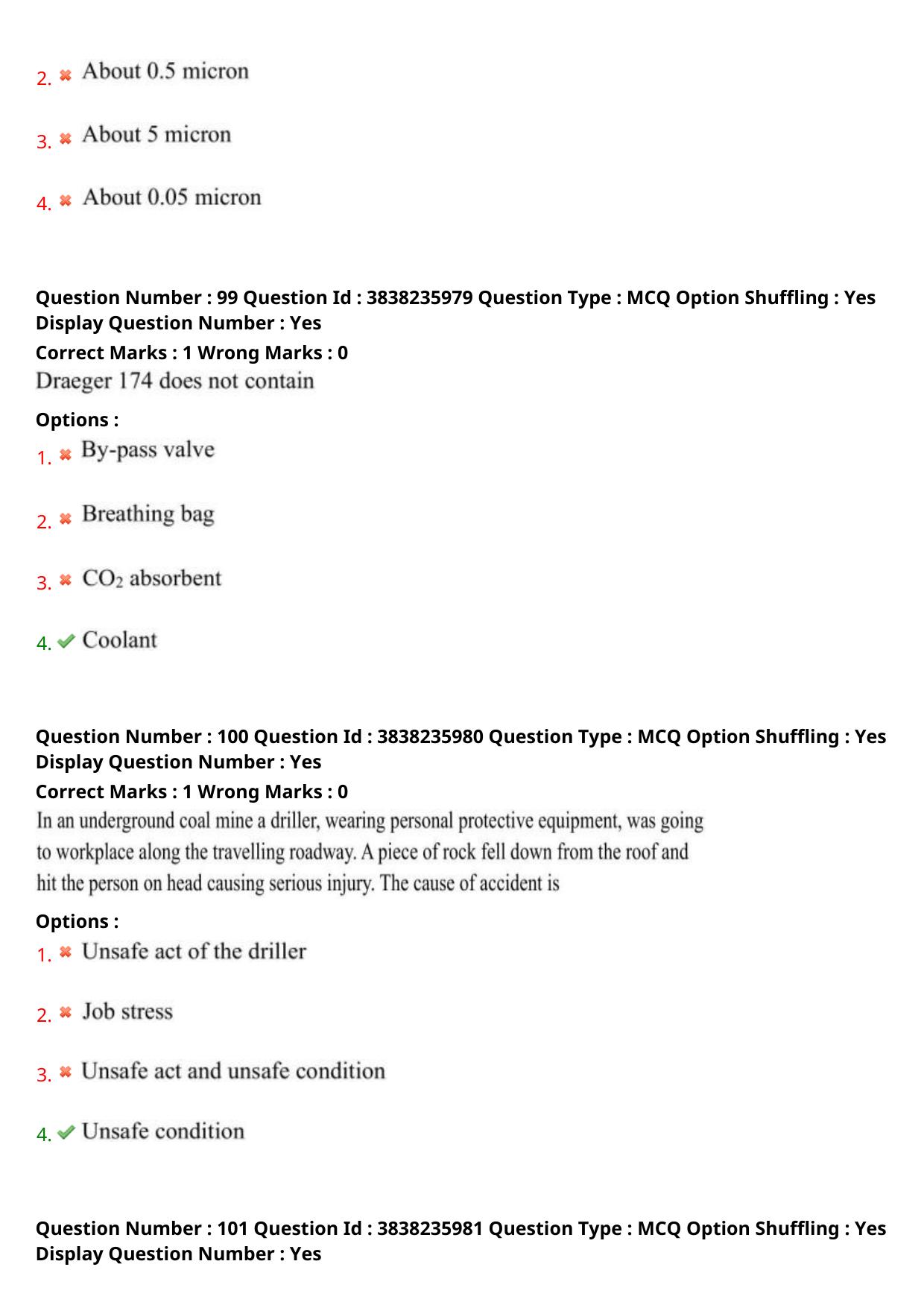 TS PGECET 2024: Mining Engineering Question Papers with Answer - Page 40