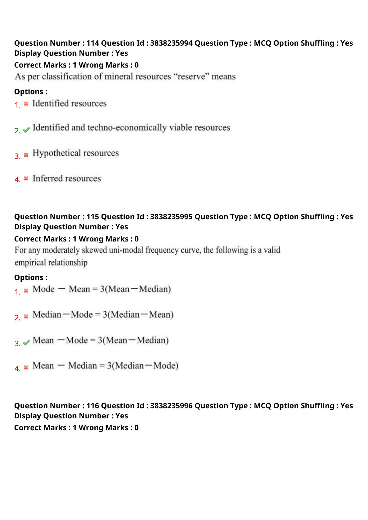 TS PGECET 2024: Mining Engineering Question Papers with Answer - Page 46