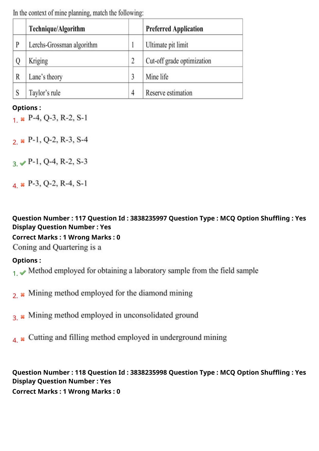 TS PGECET 2024: Mining Engineering Question Papers with Answer - Page 47