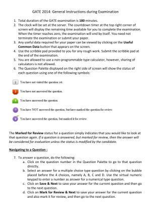 GATE 2014 Life Sciences (XL) Question Paper with Answer Key