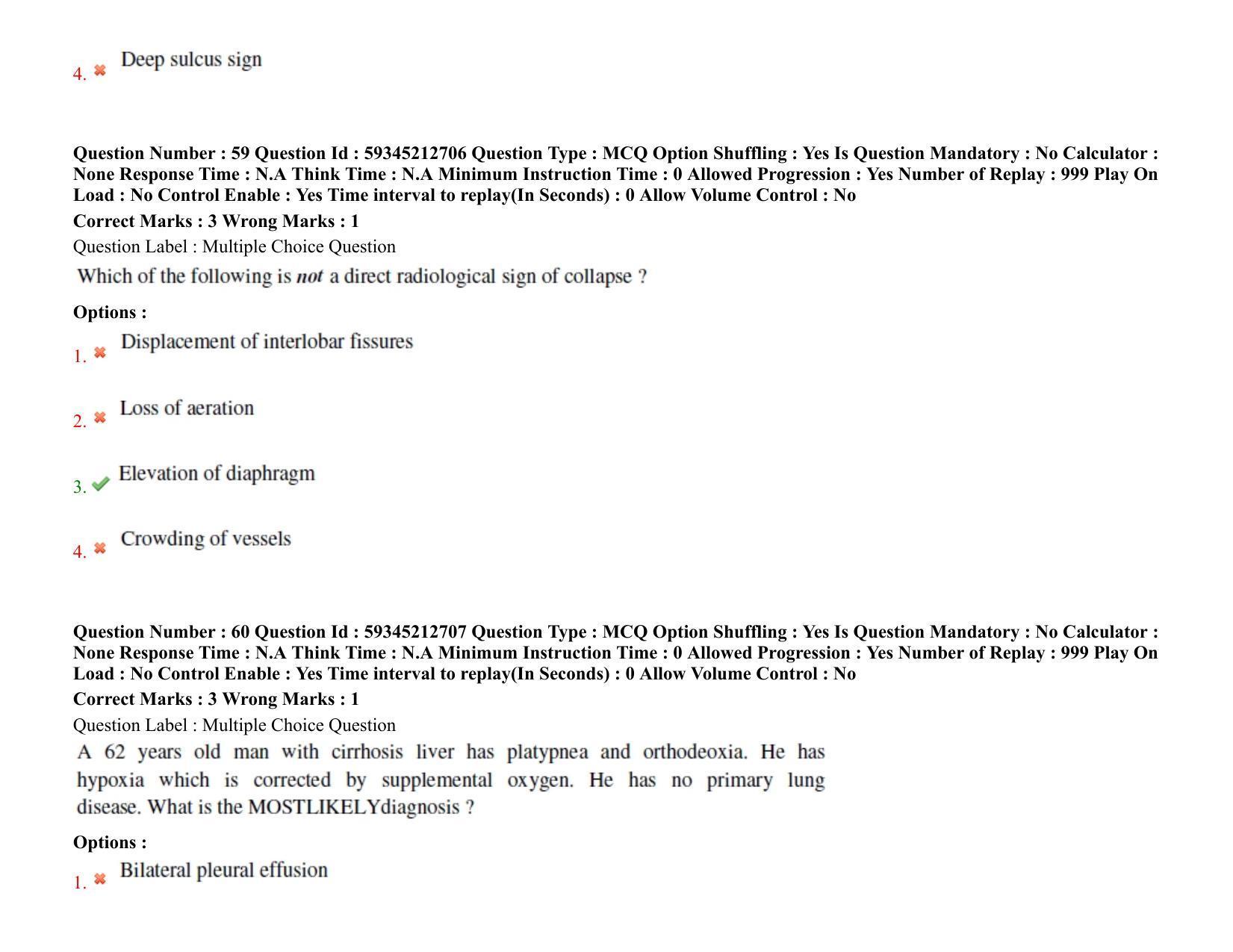 BHU RET T.B. & Chest Diseases 2021 Question Paper - Page 48