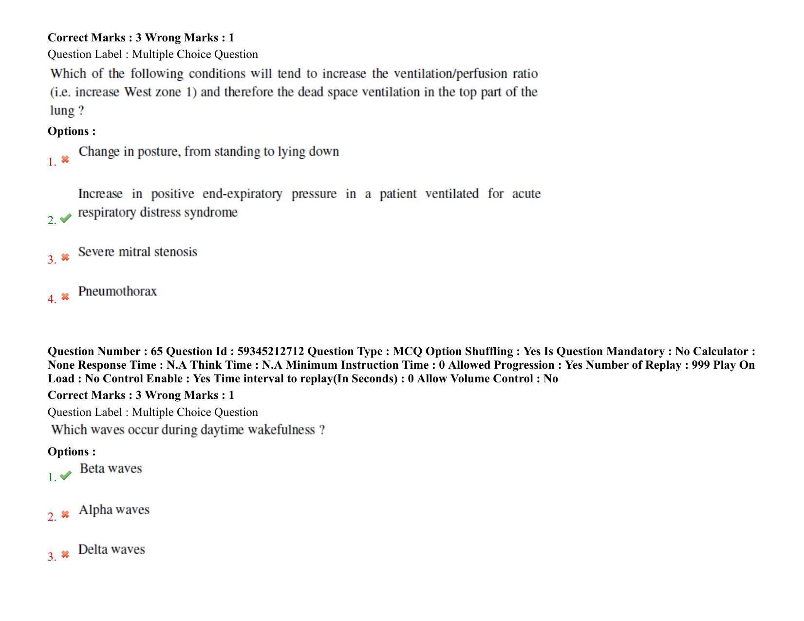 BHU RET T.B. & Chest Diseases 2021 Question Paper - Page 51