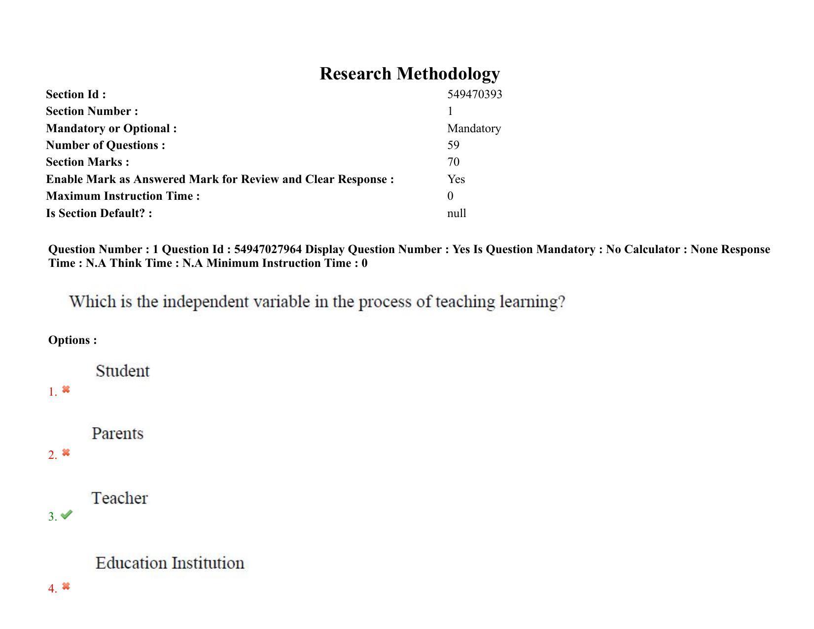 AP RCET 2022: Library and Information Science - 19-10-2022 (Wednesday) Session-I Question Paper With keys - Page 2
