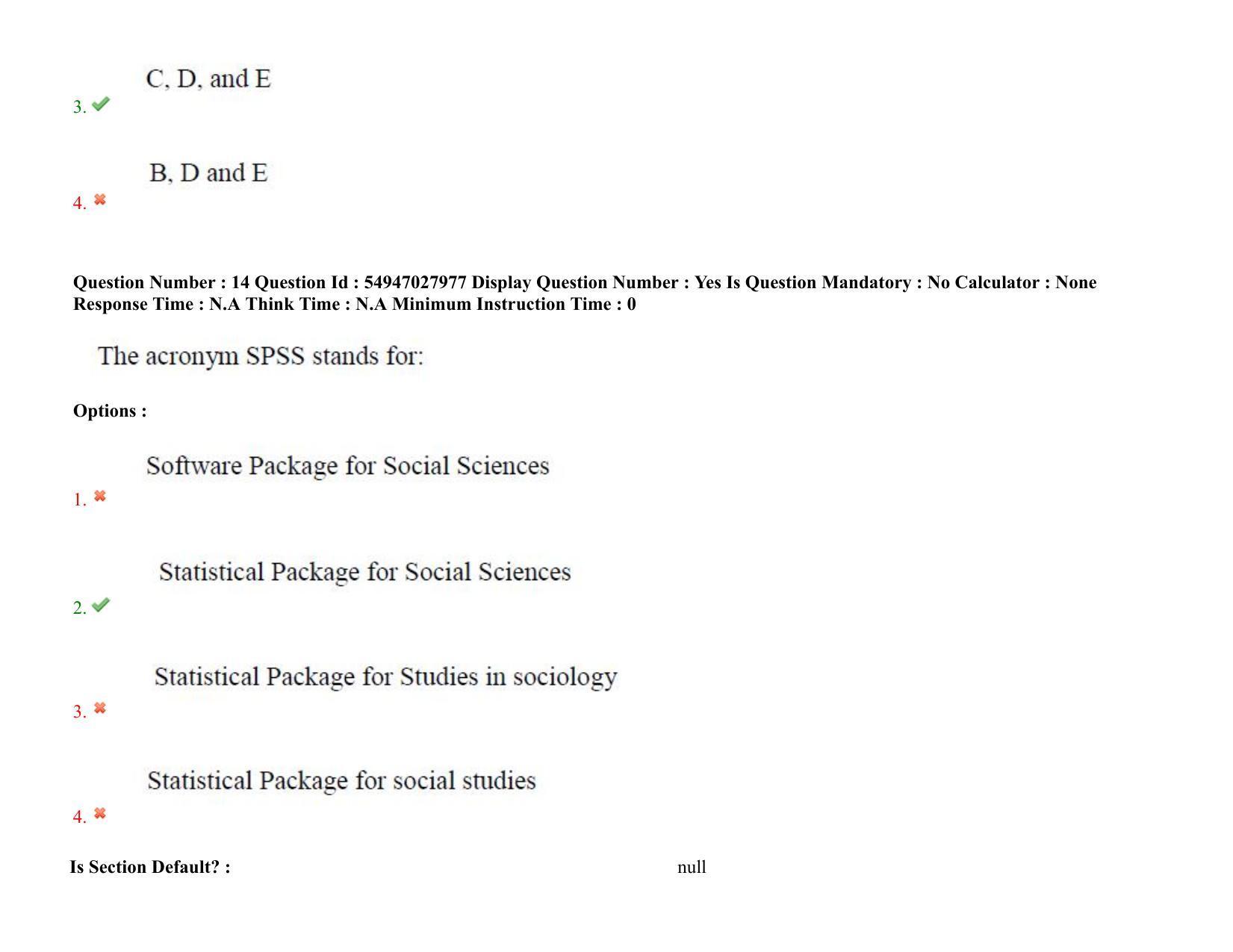 AP RCET 2022: Library and Information Science - 19-10-2022 (Wednesday) Session-I Question Paper With keys - Page 12