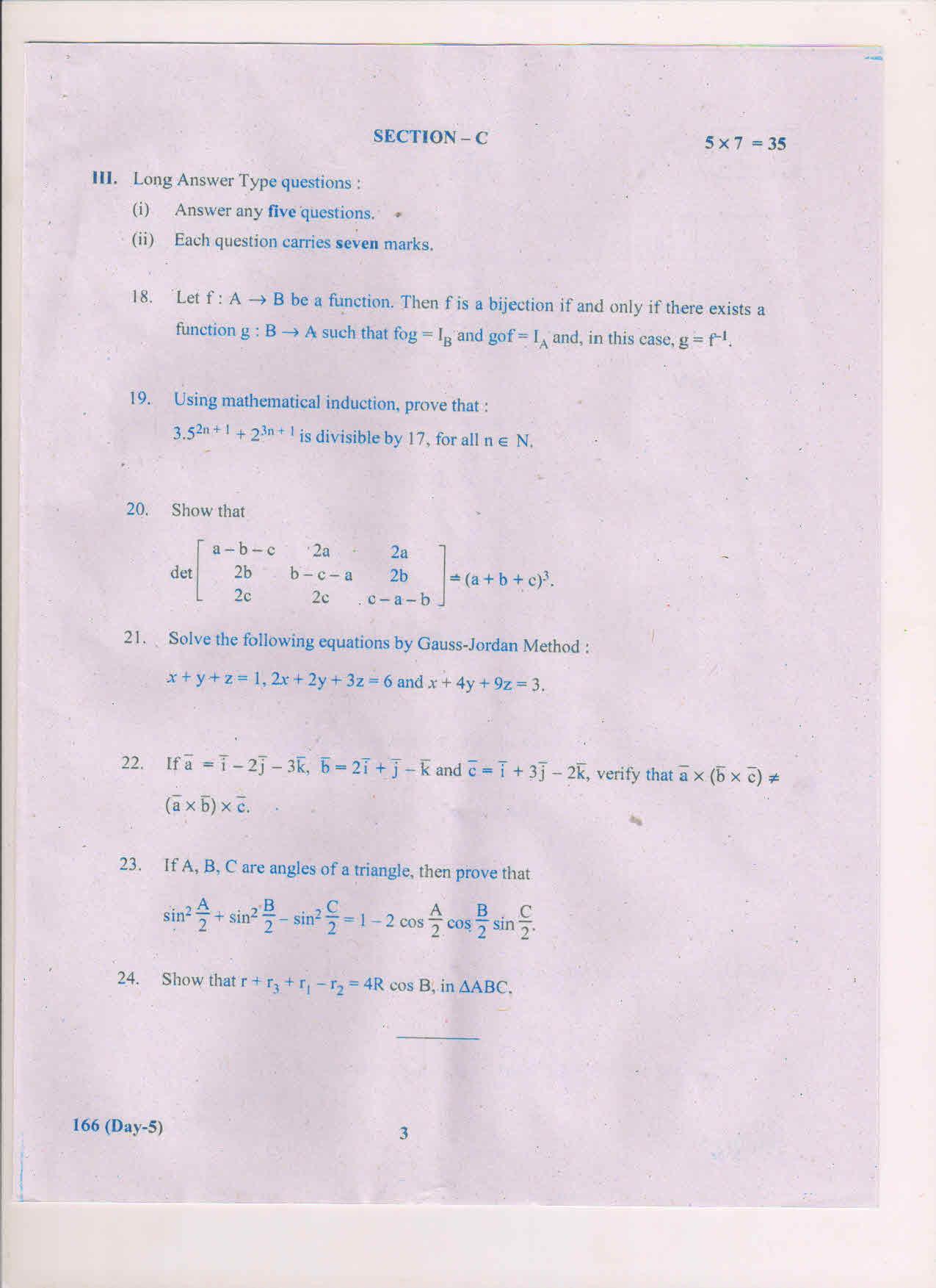 AP Inter 1st Year Mathematics-IA (EM) May-2018 (General) Question Paper - Page 3