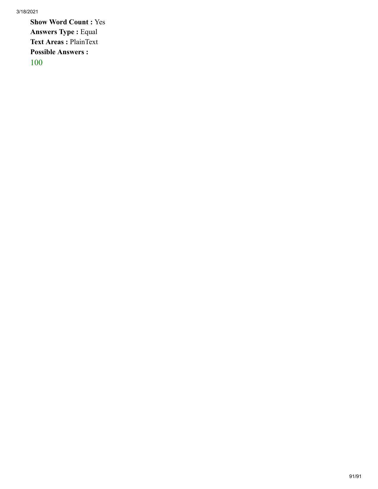 JEE Mains 2021: BTech EM (Shift 2) 17-03-2021 Question Paper - Page 91