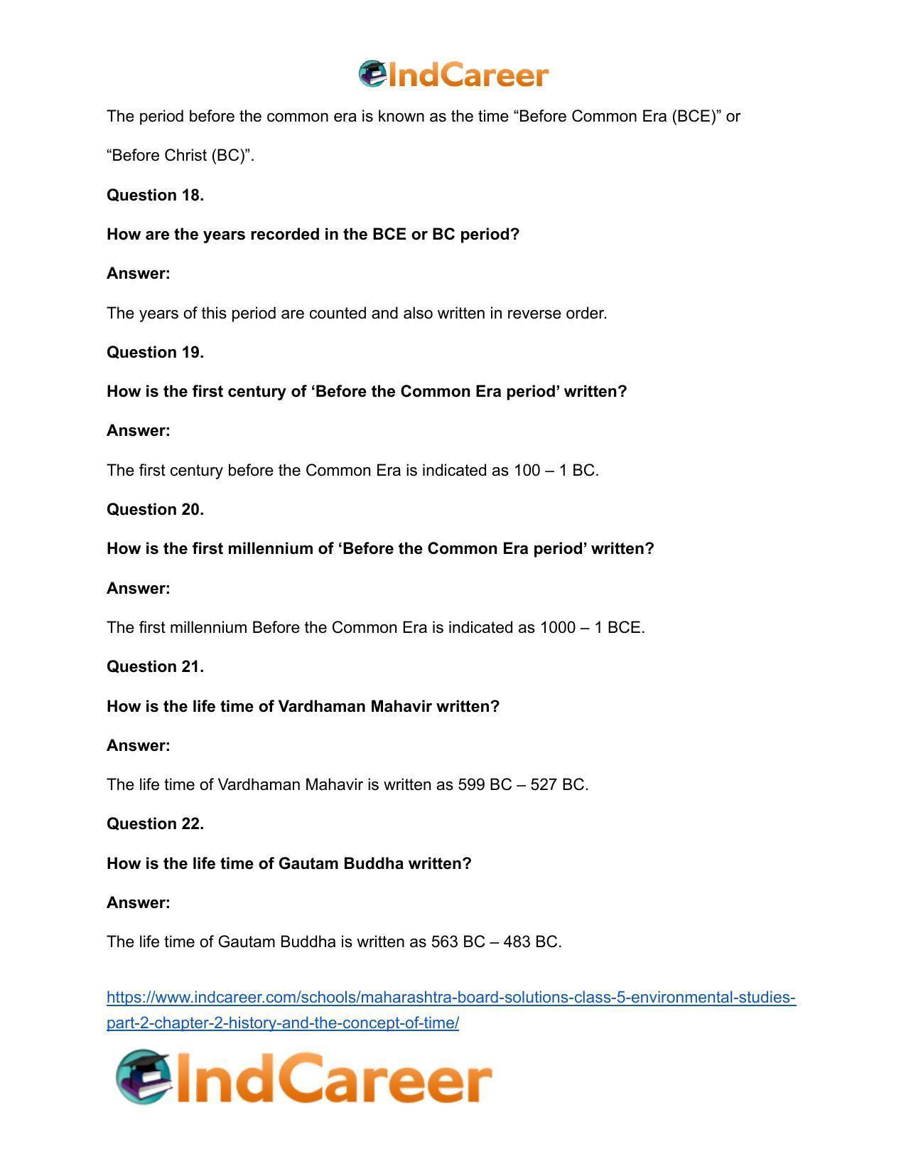 Maharashtra Board Solutions Class 5-Environmental Studies (Part 2): Chapter 2- History and the Concept of ‘Time’ - Page 13
