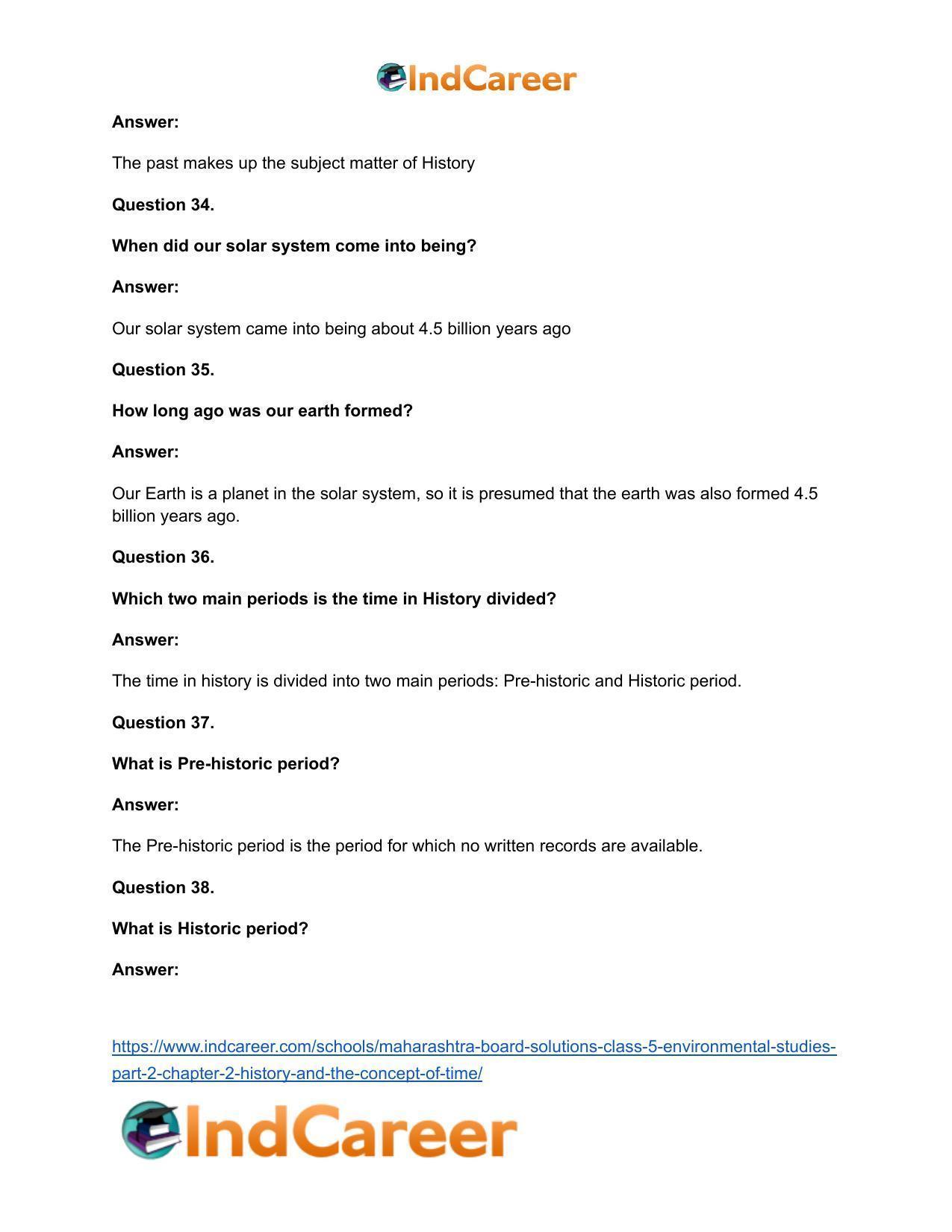 Maharashtra Board Solutions Class 5-Environmental Studies (Part 2): Chapter 2- History and the Concept of ‘Time’ - Page 16