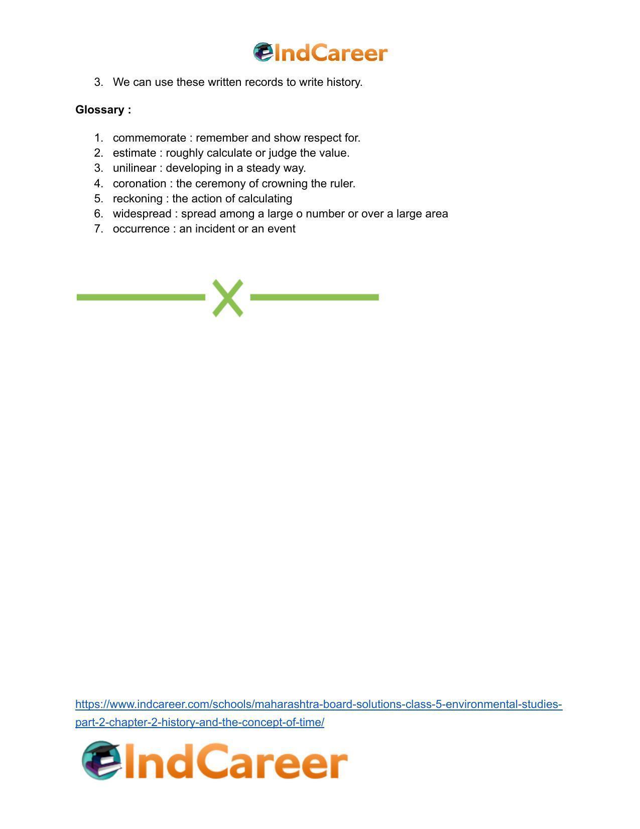 Maharashtra Board Solutions Class 5-Environmental Studies (Part 2): Chapter 2- History and the Concept of ‘Time’ - Page 21