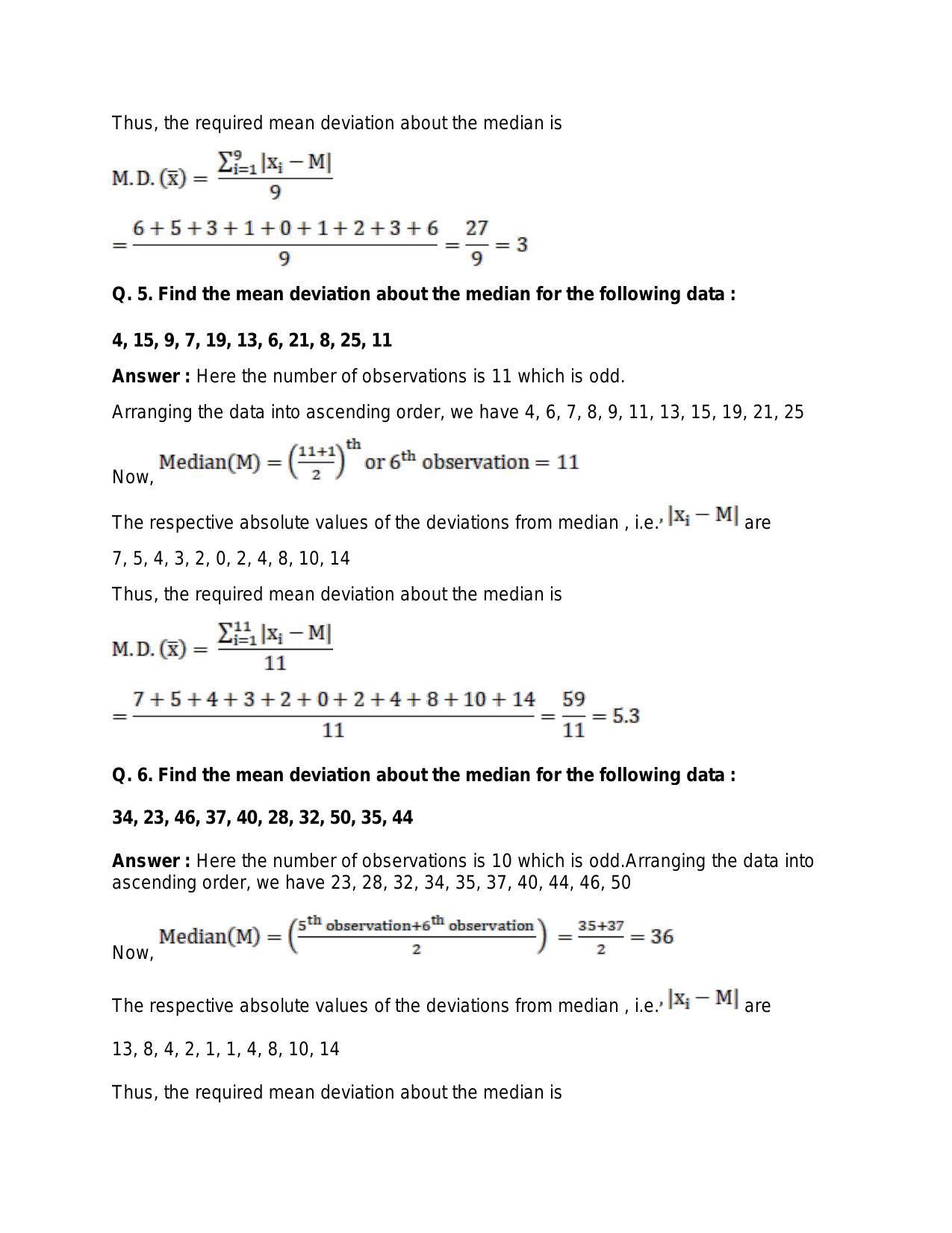 Chapter 30: Statistics: RS Aggarwal Class 11 Solutions  - Page 3