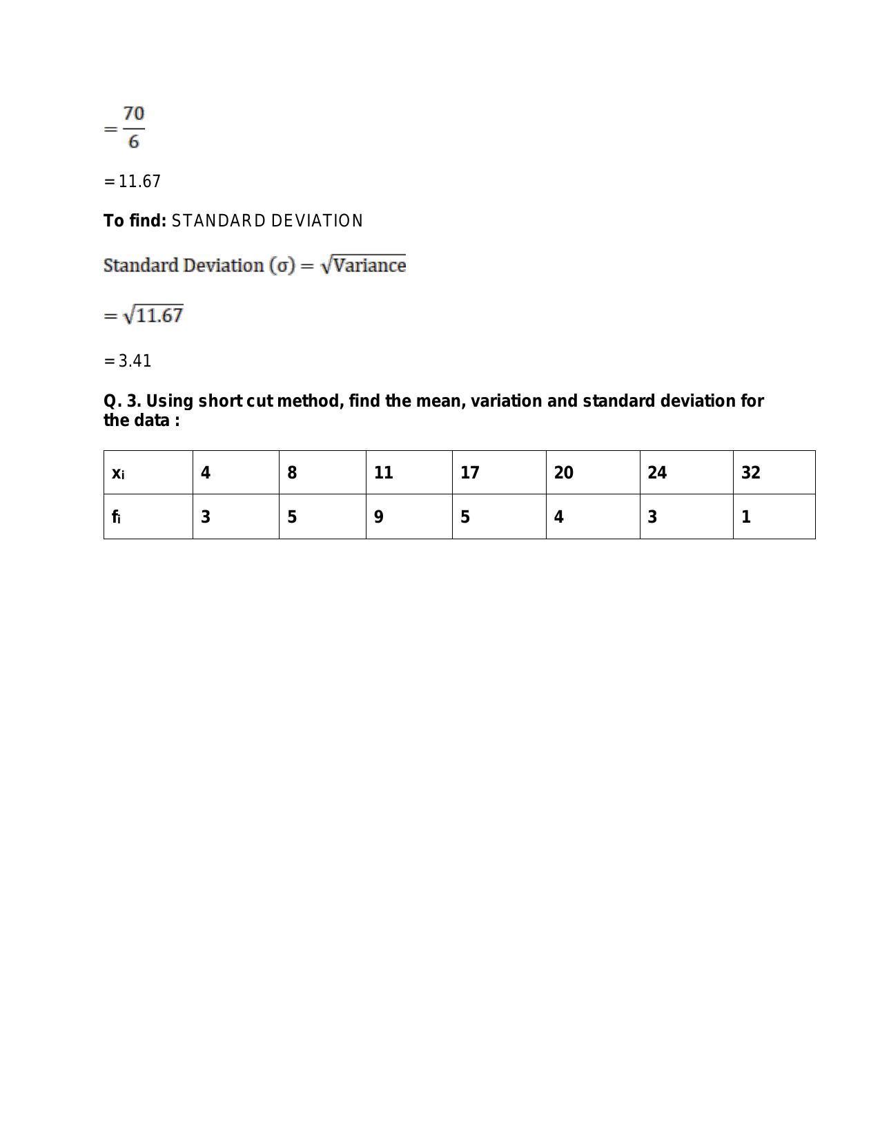 Chapter 30: Statistics: RS Aggarwal Class 11 Solutions  - Page 35