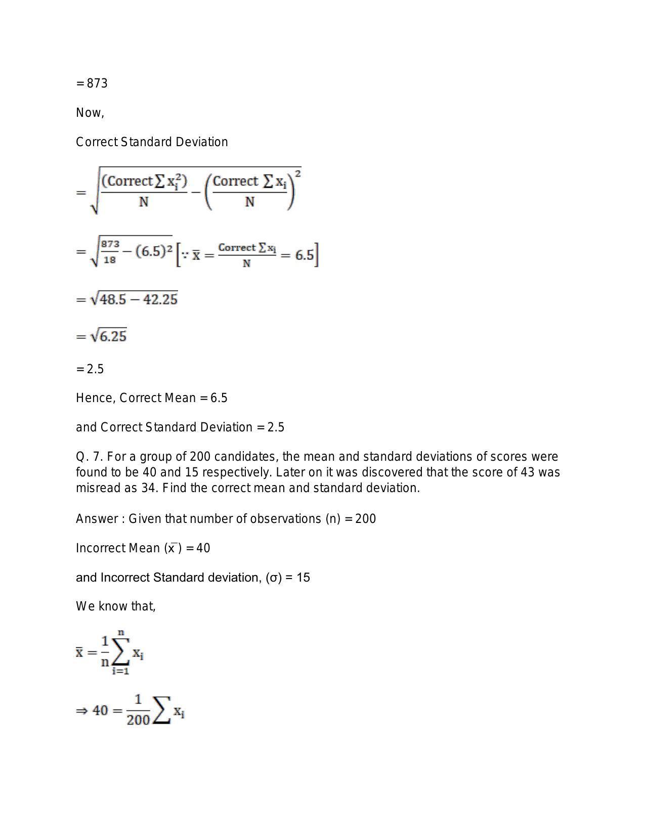 Chapter 30: Statistics: RS Aggarwal Class 11 Solutions  - Page 78