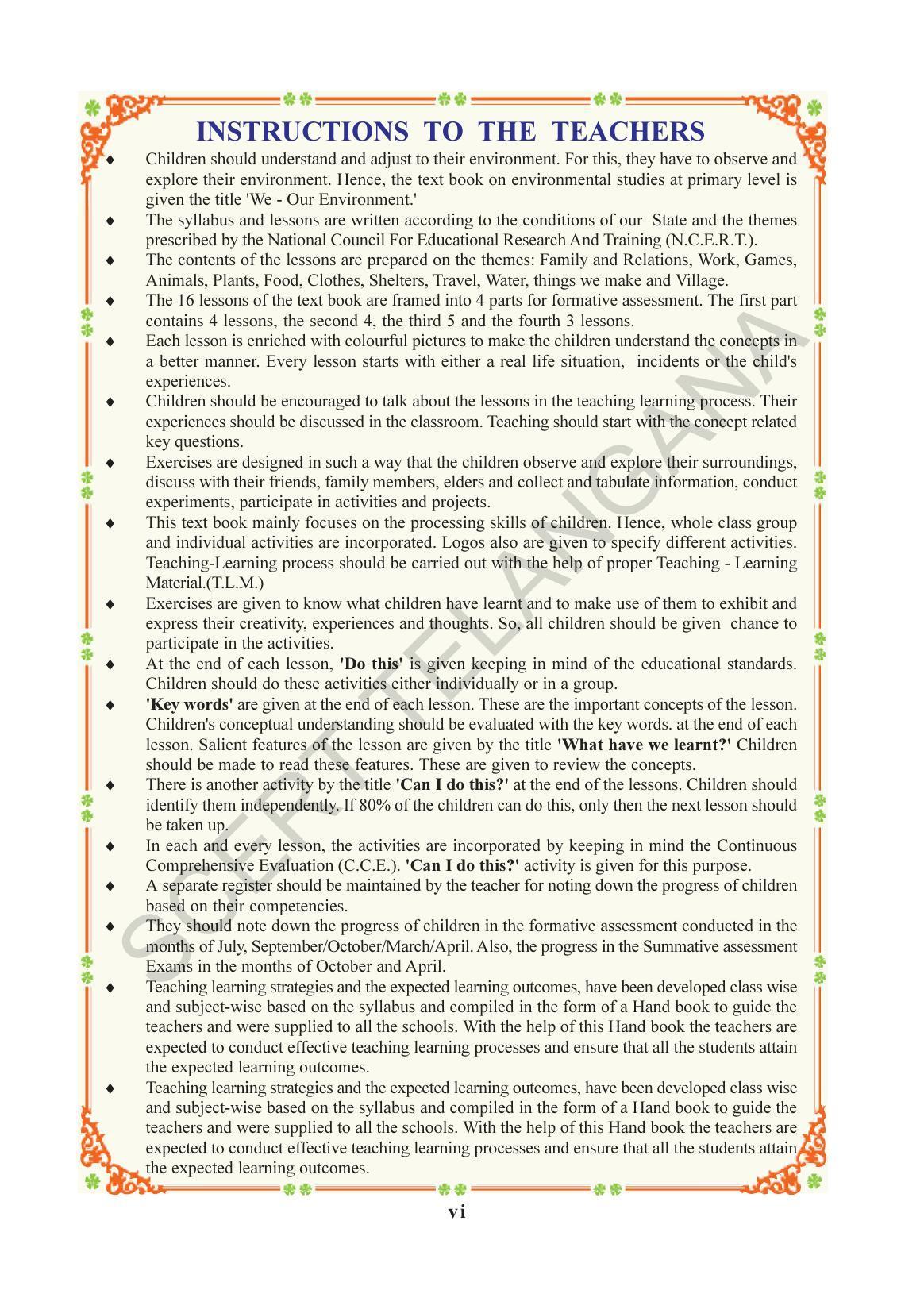 TS SCERT Class 3 Environmental Science(Bilingual Medium) Text Book - Page 8