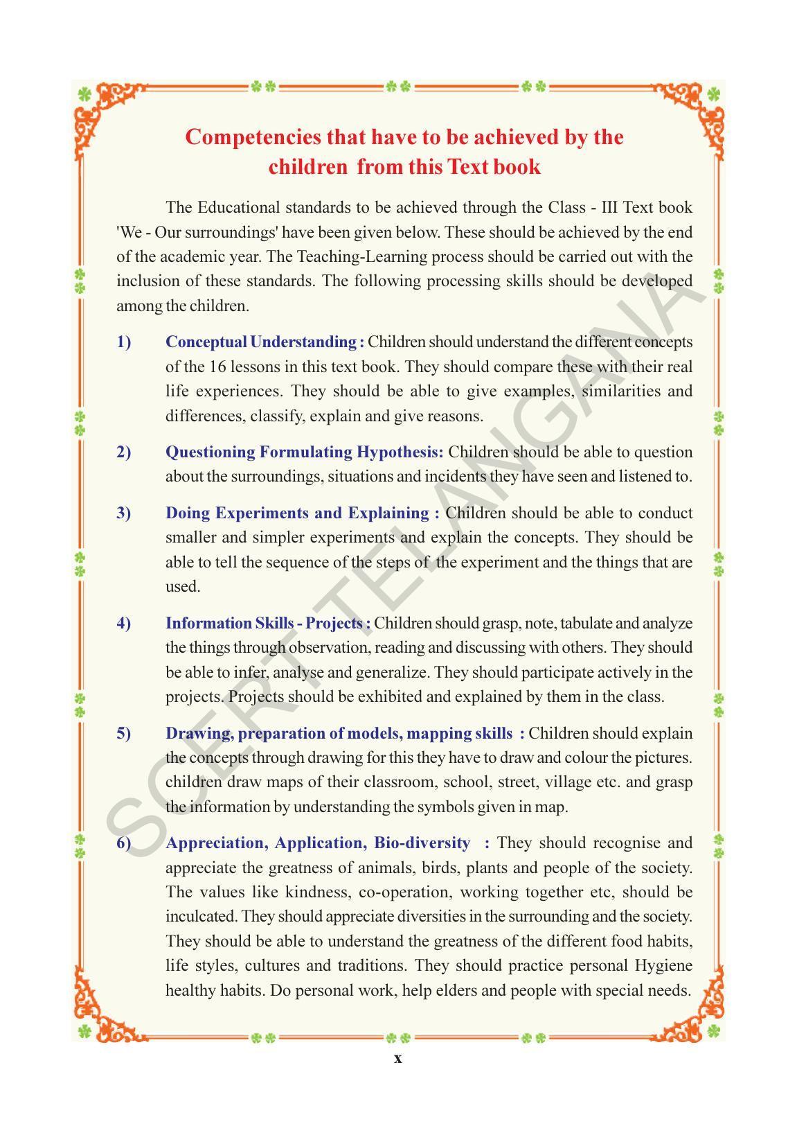TS SCERT Class 3 Environmental Science(Bilingual Medium) Text Book - Page 12