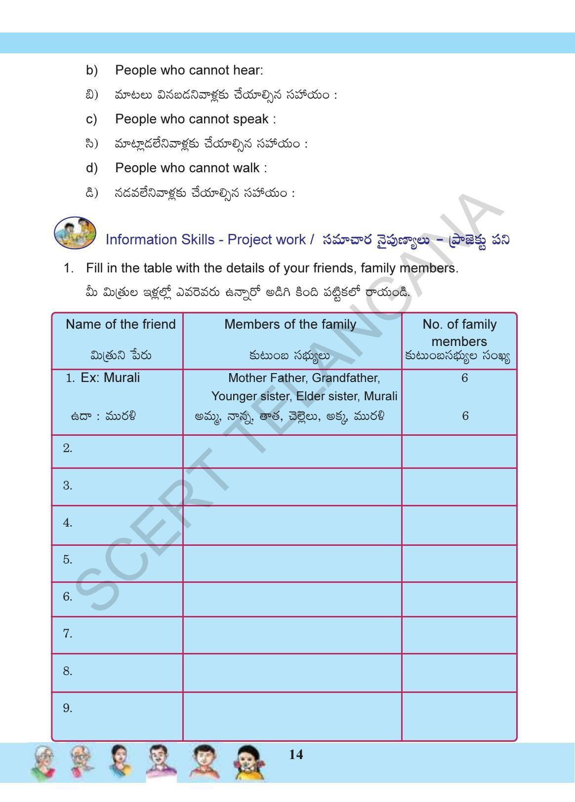 TS SCERT Class 3 Environmental Science(Bilingual Medium) Text Book - Page 28