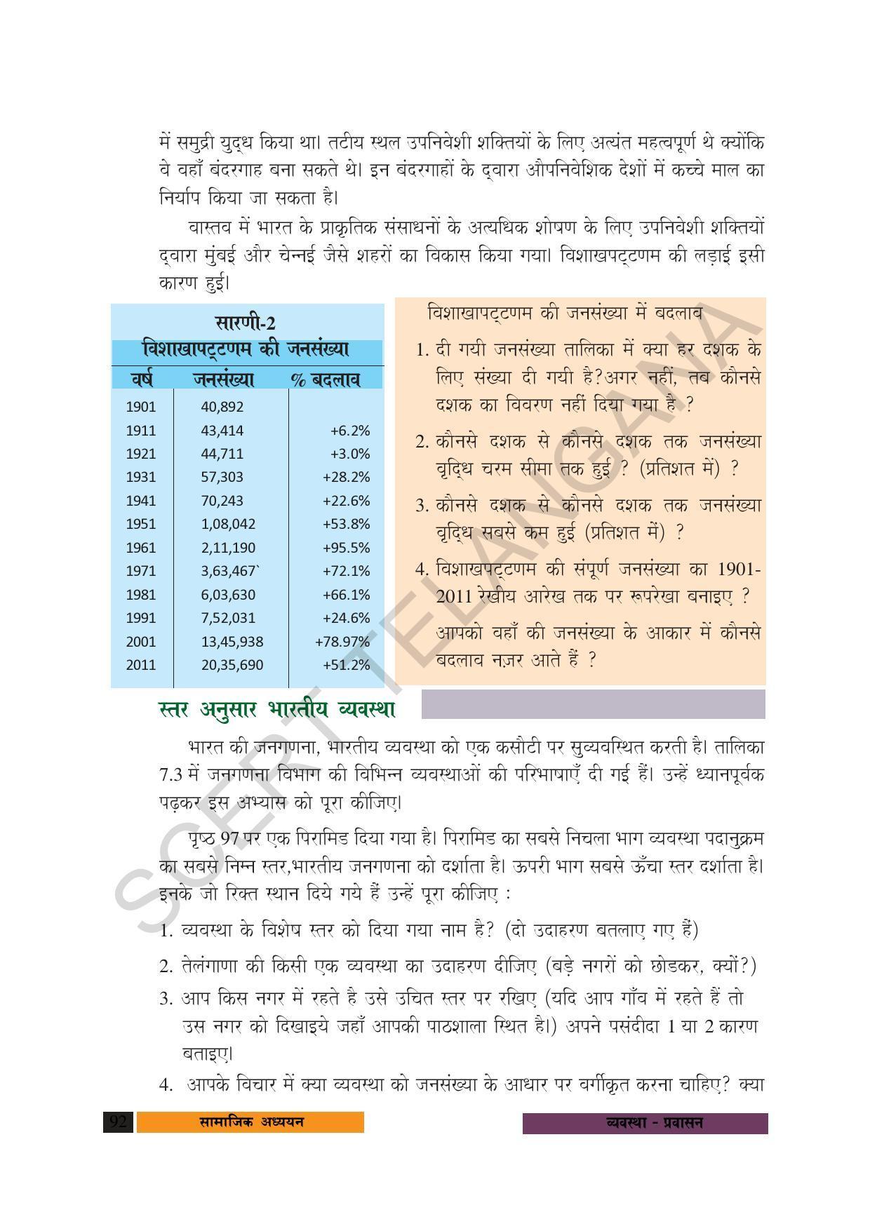 TS SCERT Class 10 Social Science (Hindi Medium) Text Book - Page 104