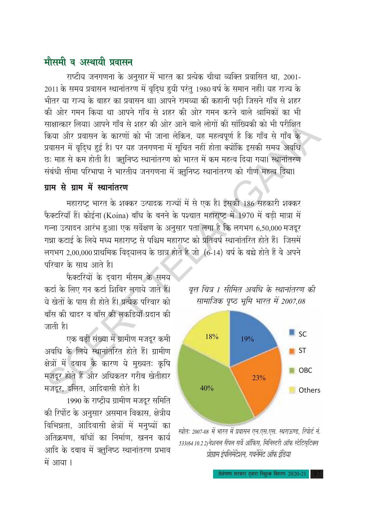 TS SCERT Class 10 Social Science (Hindi Medium) Text Book - Page 109