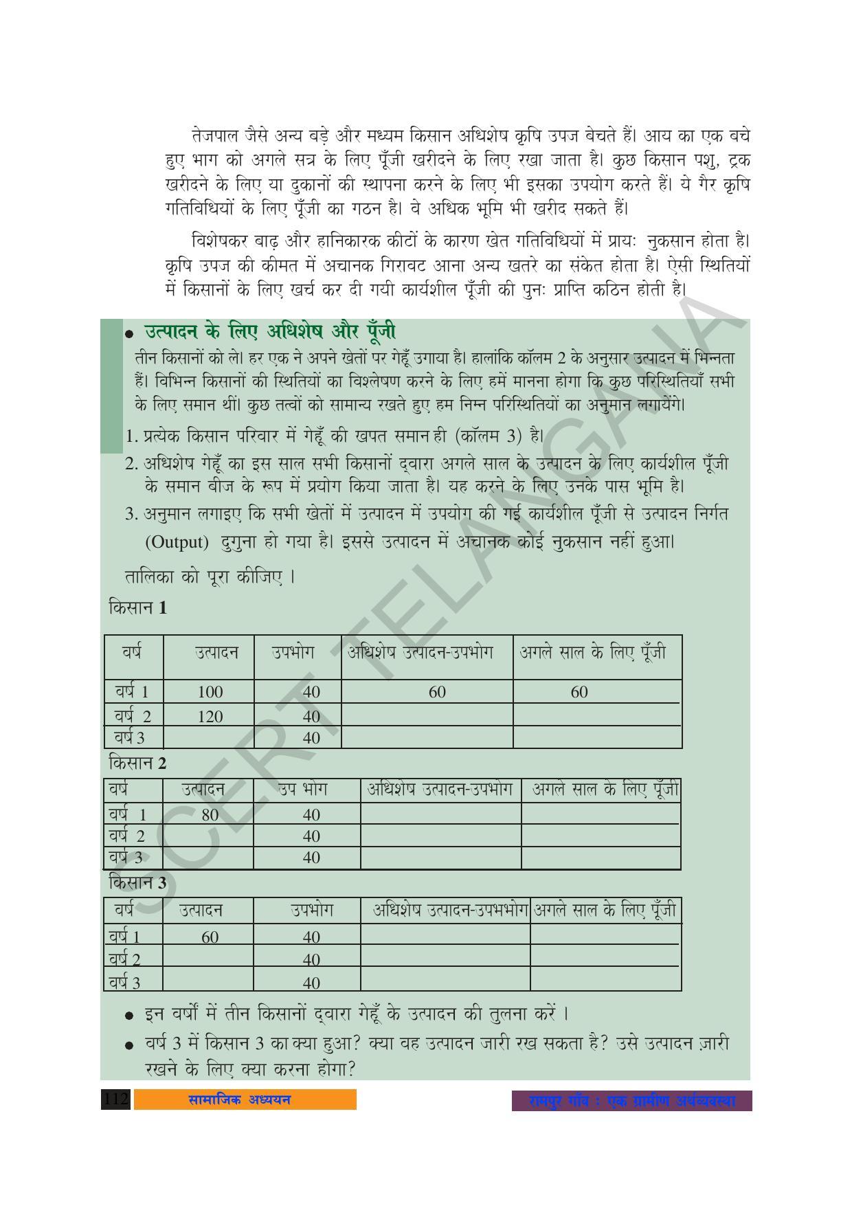 TS SCERT Class 10 Social Science (Hindi Medium) Text Book - Page 124