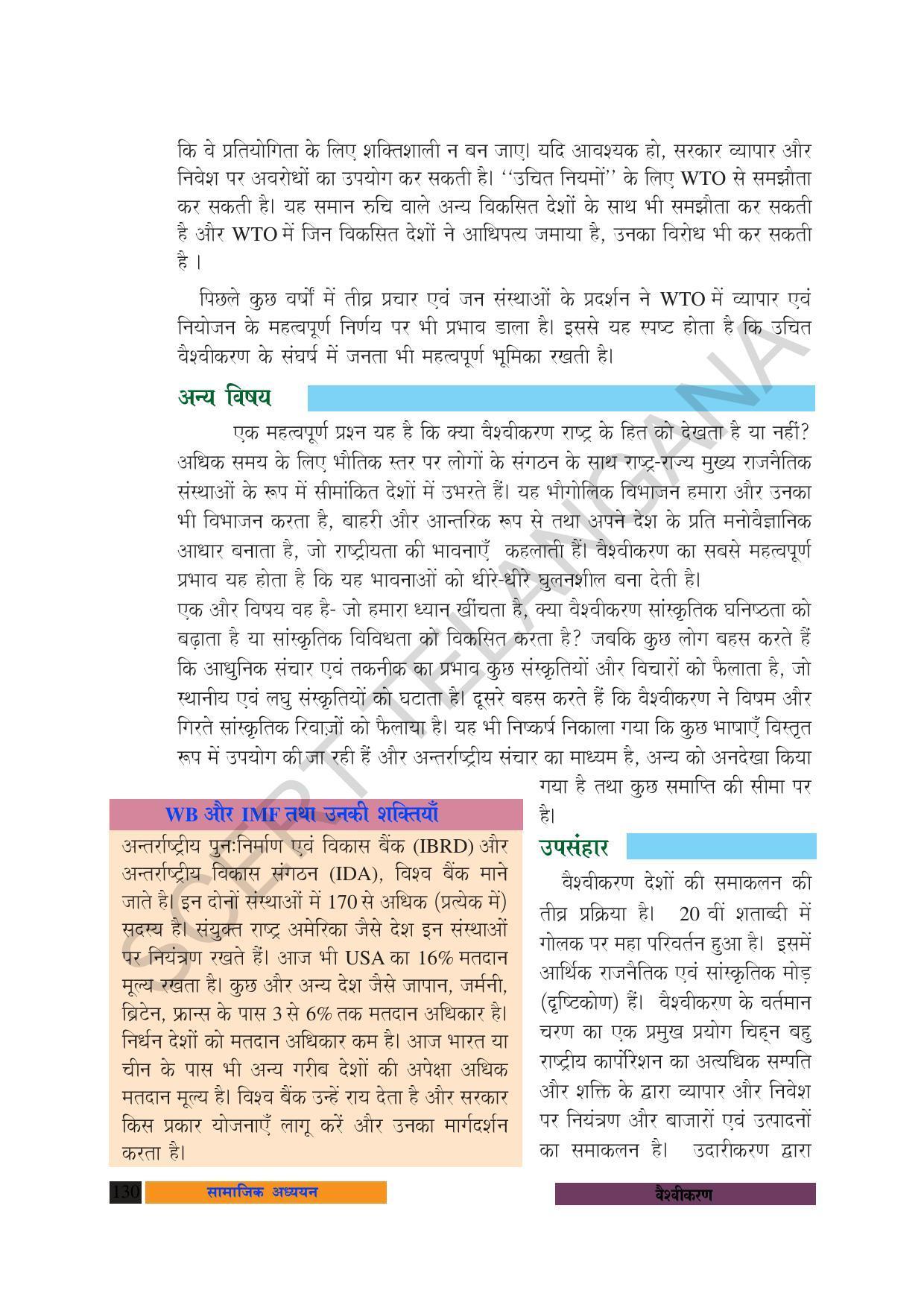 TS SCERT Class 10 Social Science (Hindi Medium) Text Book - Page 142
