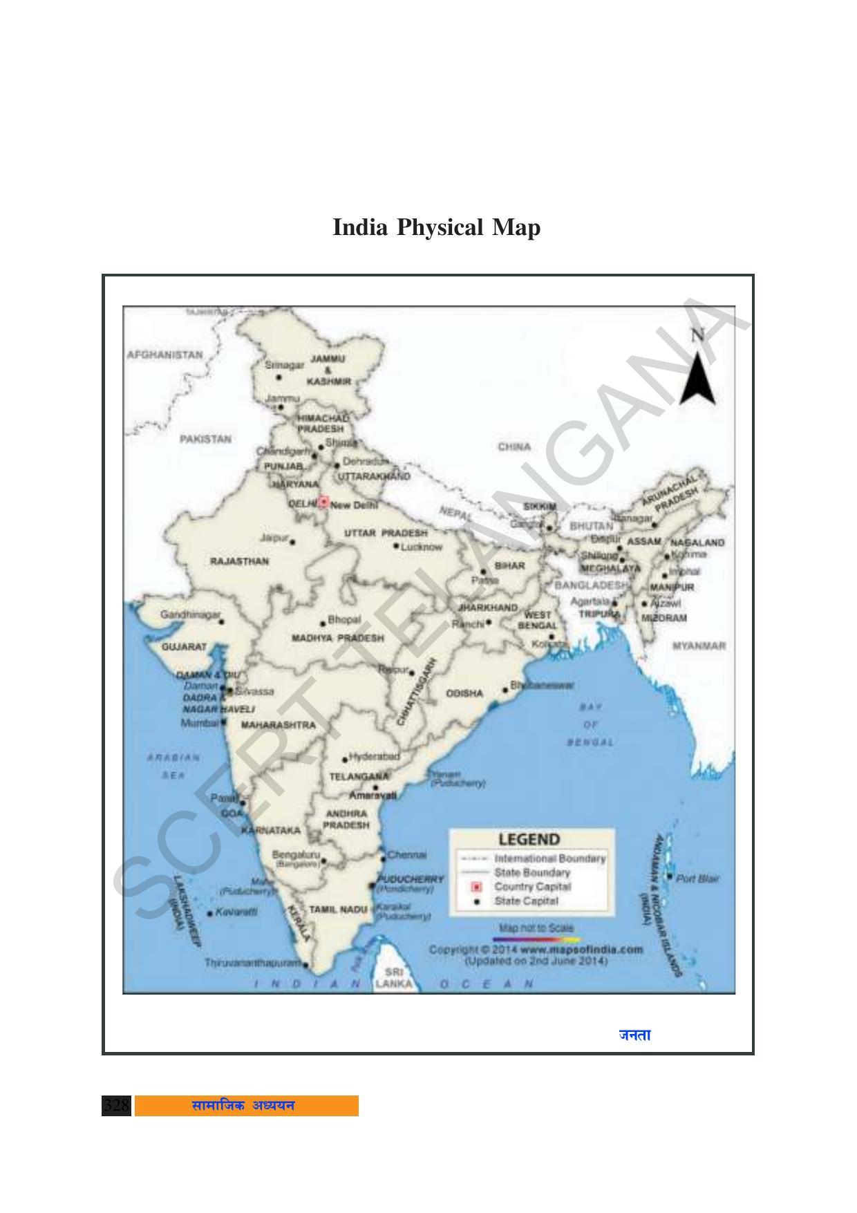 TS SCERT Class 10 Social Science (Hindi Medium) Text Book - Page 340
